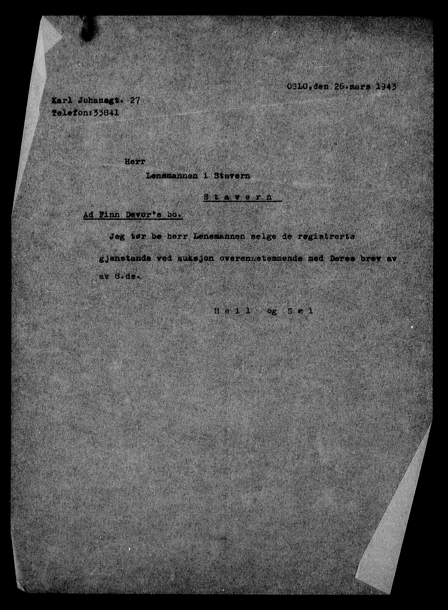 Justisdepartementet, Tilbakeføringskontoret for inndratte formuer, AV/RA-S-1564/H/Hc/Hcc/L0930: --, 1945-1947, p. 197