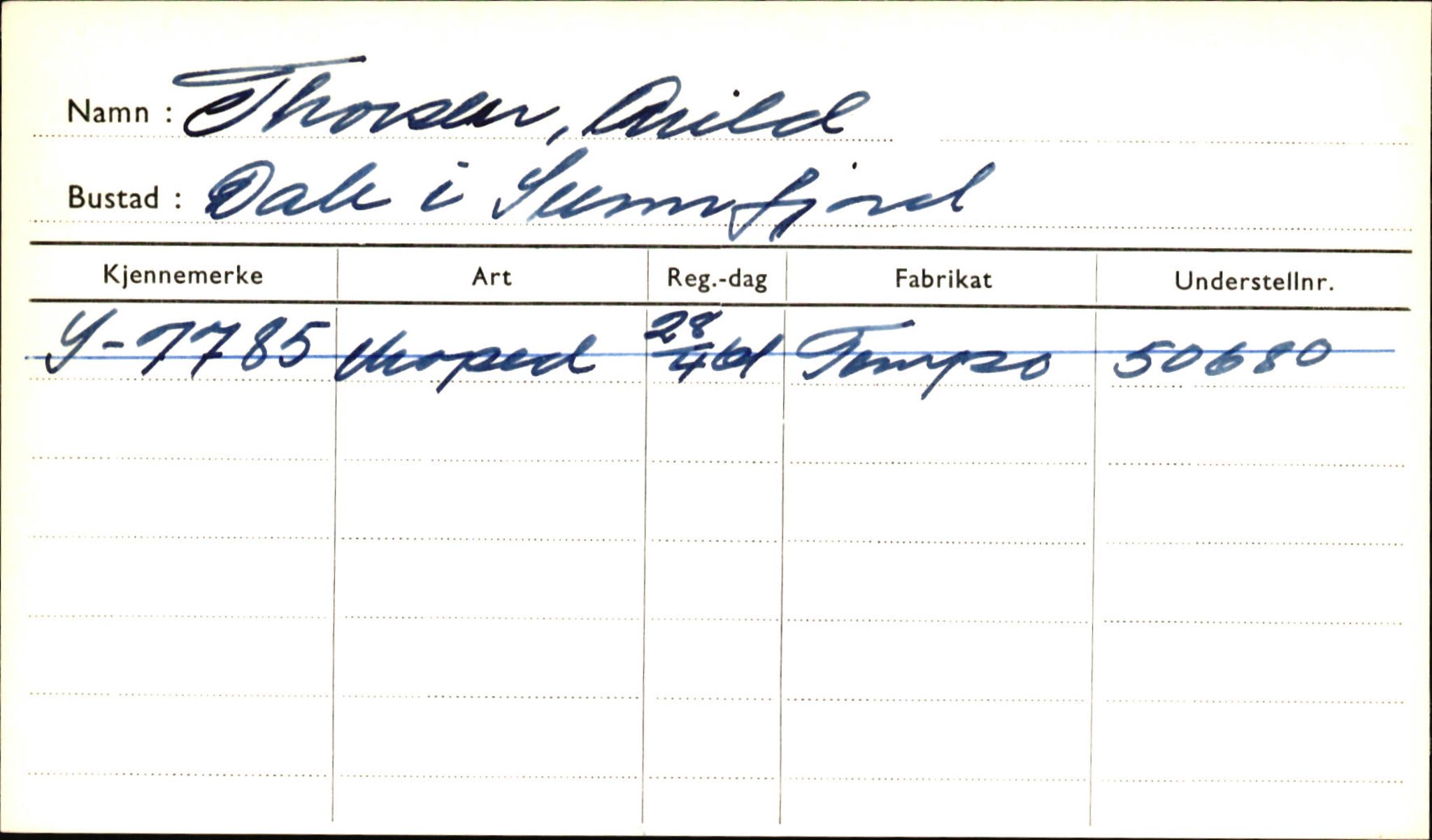 Statens vegvesen, Sogn og Fjordane vegkontor, AV/SAB-A-5301/4/F/L0002: Eigarregister Fjordane til 1.6.1961, 1930-1961, p. 173