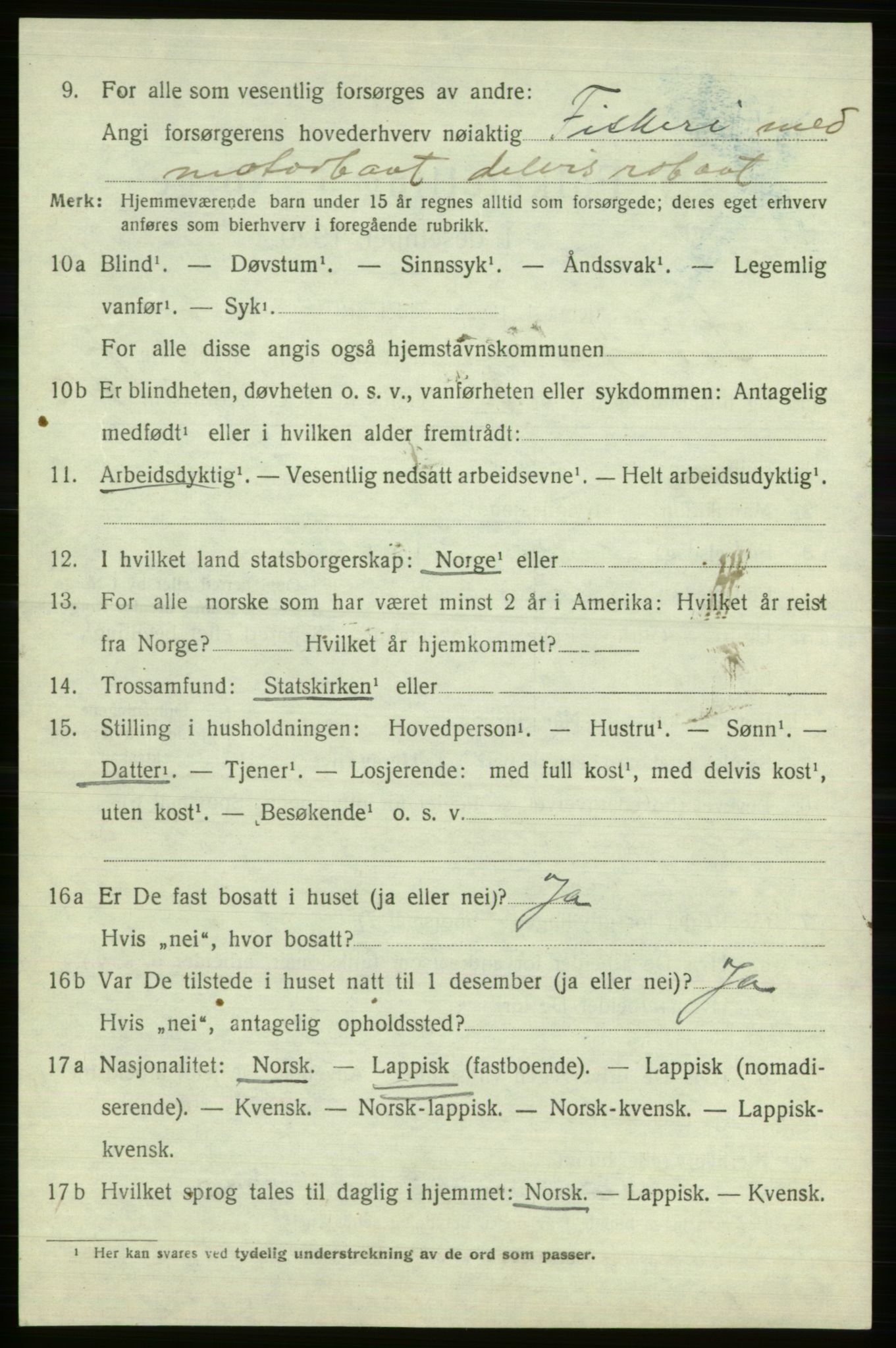 SATØ, 1920 census for Sørøysund rural district, 1920, p. 2807