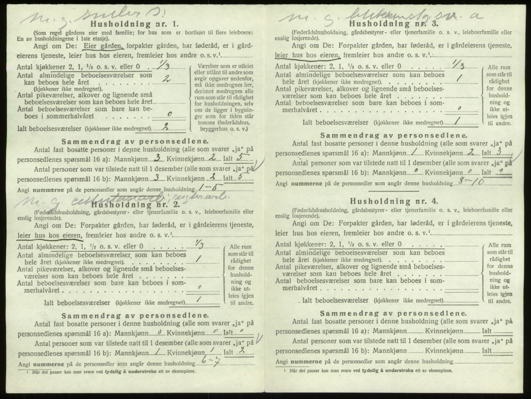 SAO, 1920 census for Skjeberg, 1920, p. 779