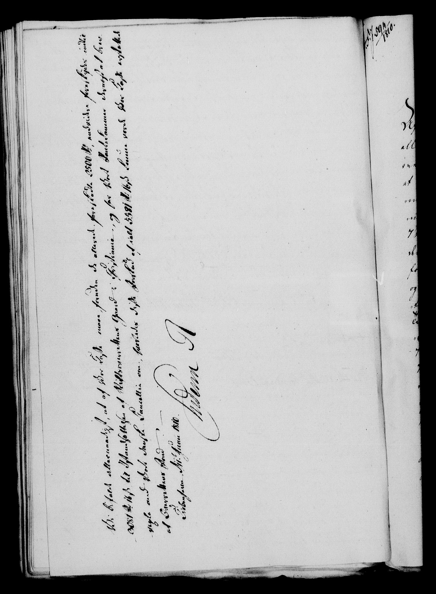 Rentekammeret, Kammerkanselliet, RA/EA-3111/G/Gf/Gfa/L0092: Norsk relasjons- og resolusjonsprotokoll (merket RK 52.92), 1810, p. 307