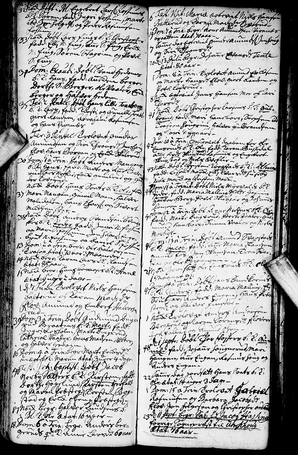 Aurskog prestekontor Kirkebøker, SAO/A-10304a/F/Fa/L0001: Parish register (official) no. I 1, 1707-1735, p. 210-211