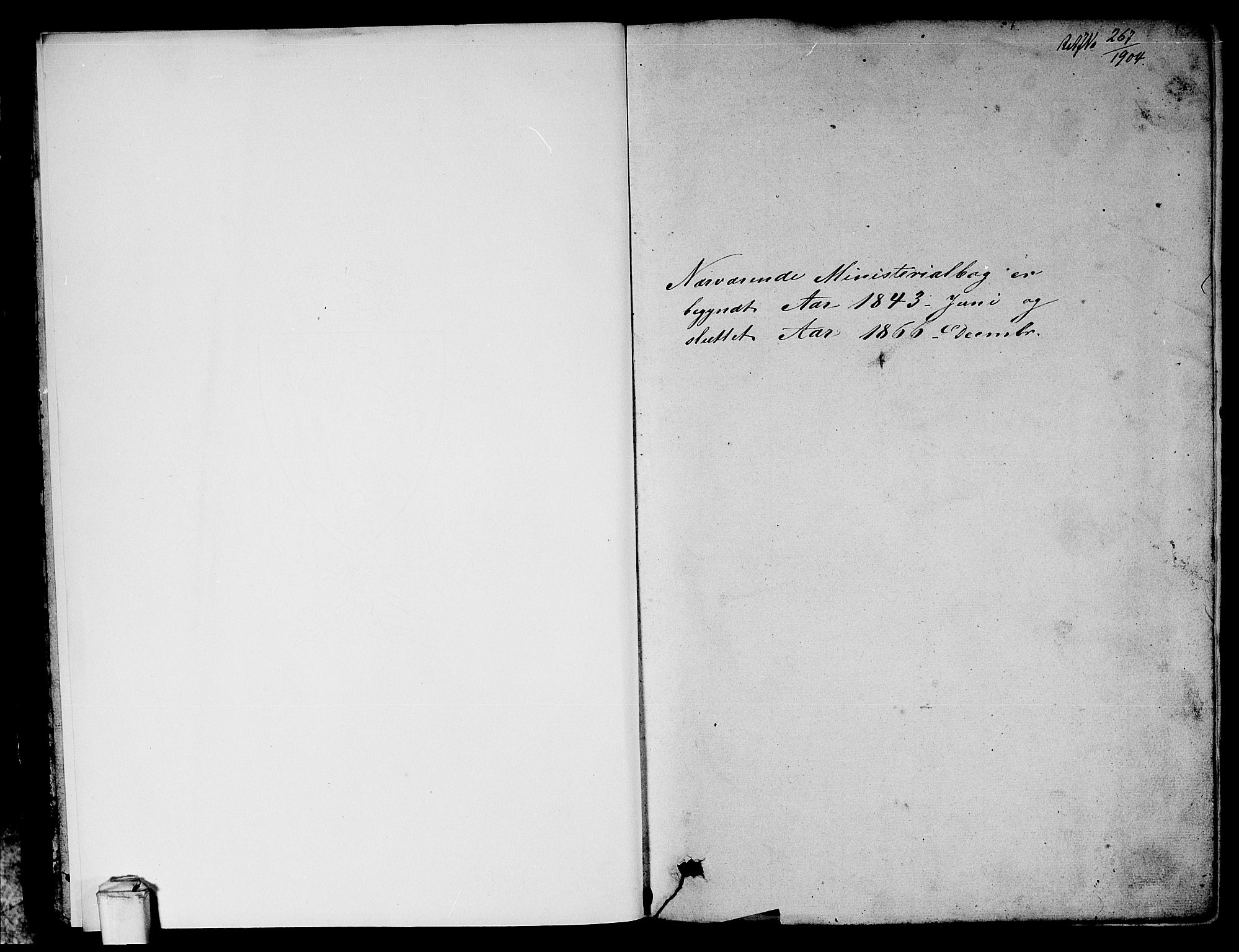 Larvik kirkebøker, AV/SAKO-A-352/G/Gb/L0002: Parish register (copy) no. II 2, 1843-1866