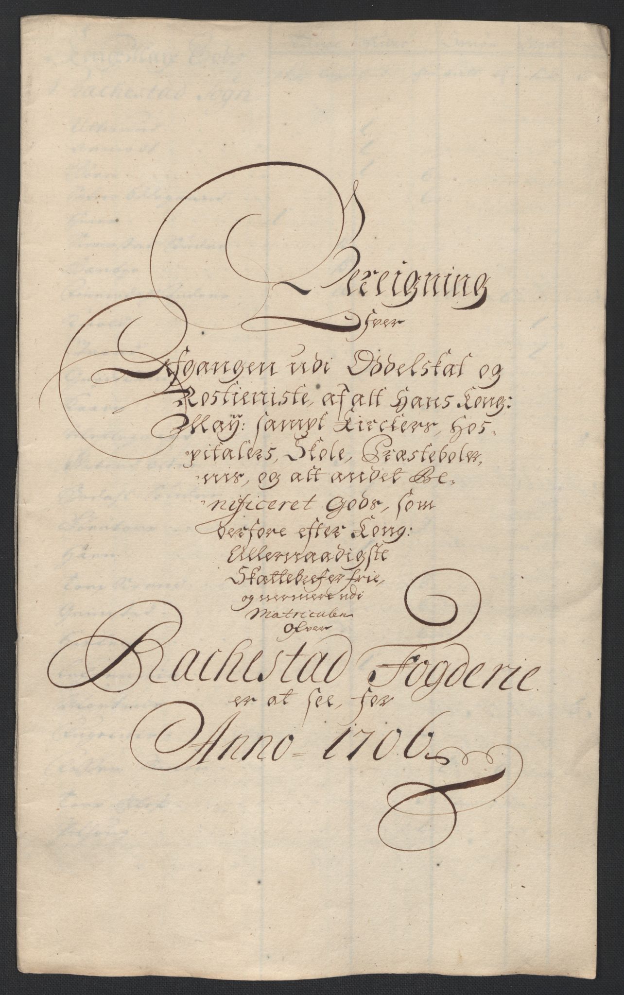 Rentekammeret inntil 1814, Reviderte regnskaper, Fogderegnskap, AV/RA-EA-4092/R07/L0298: Fogderegnskap Rakkestad, Heggen og Frøland, 1706, p. 344