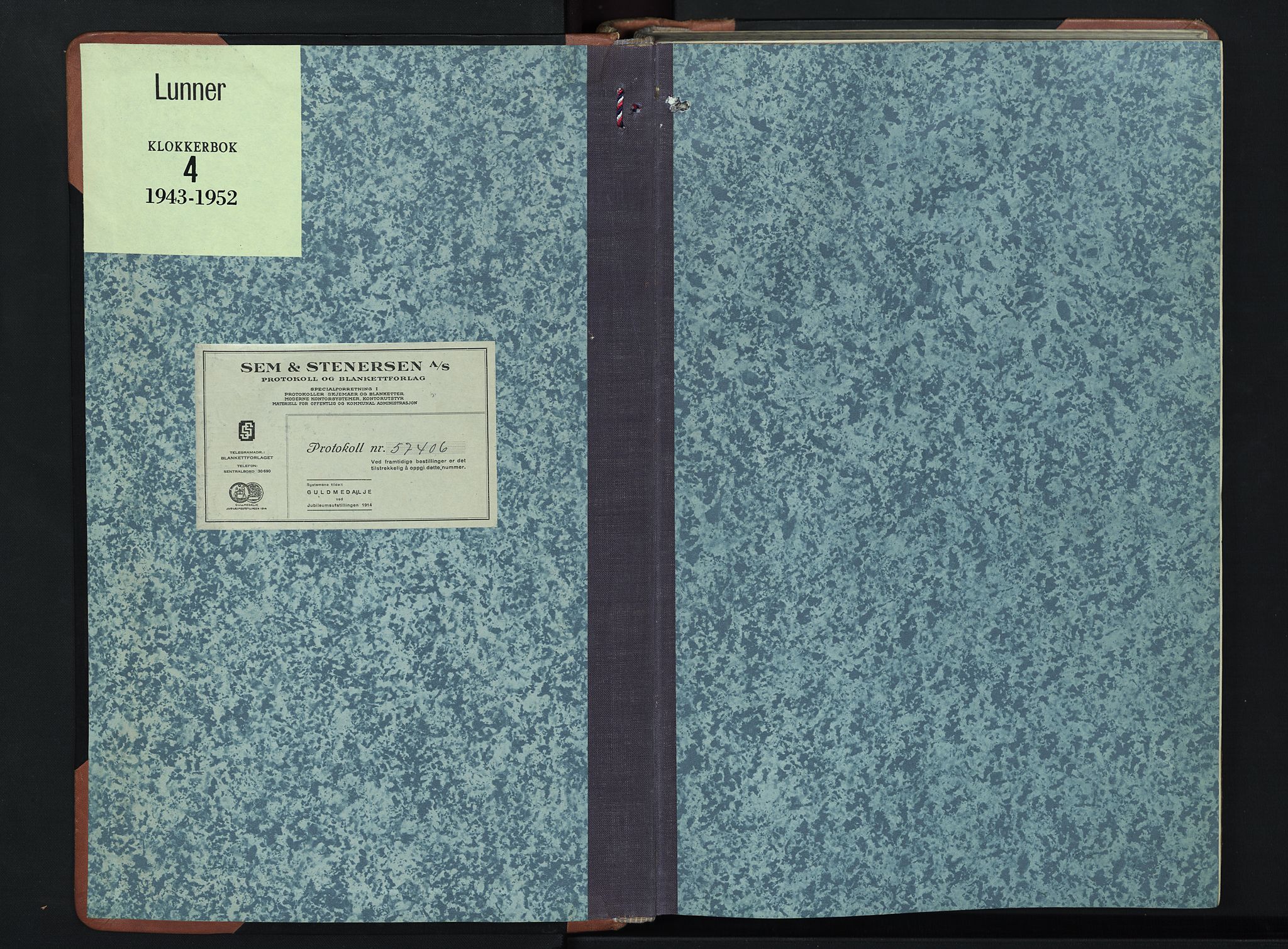 Lunner prestekontor, SAH/PREST-118/H/Ha/Hab/L0004: Parish register (copy) no. 4, 1943-1952