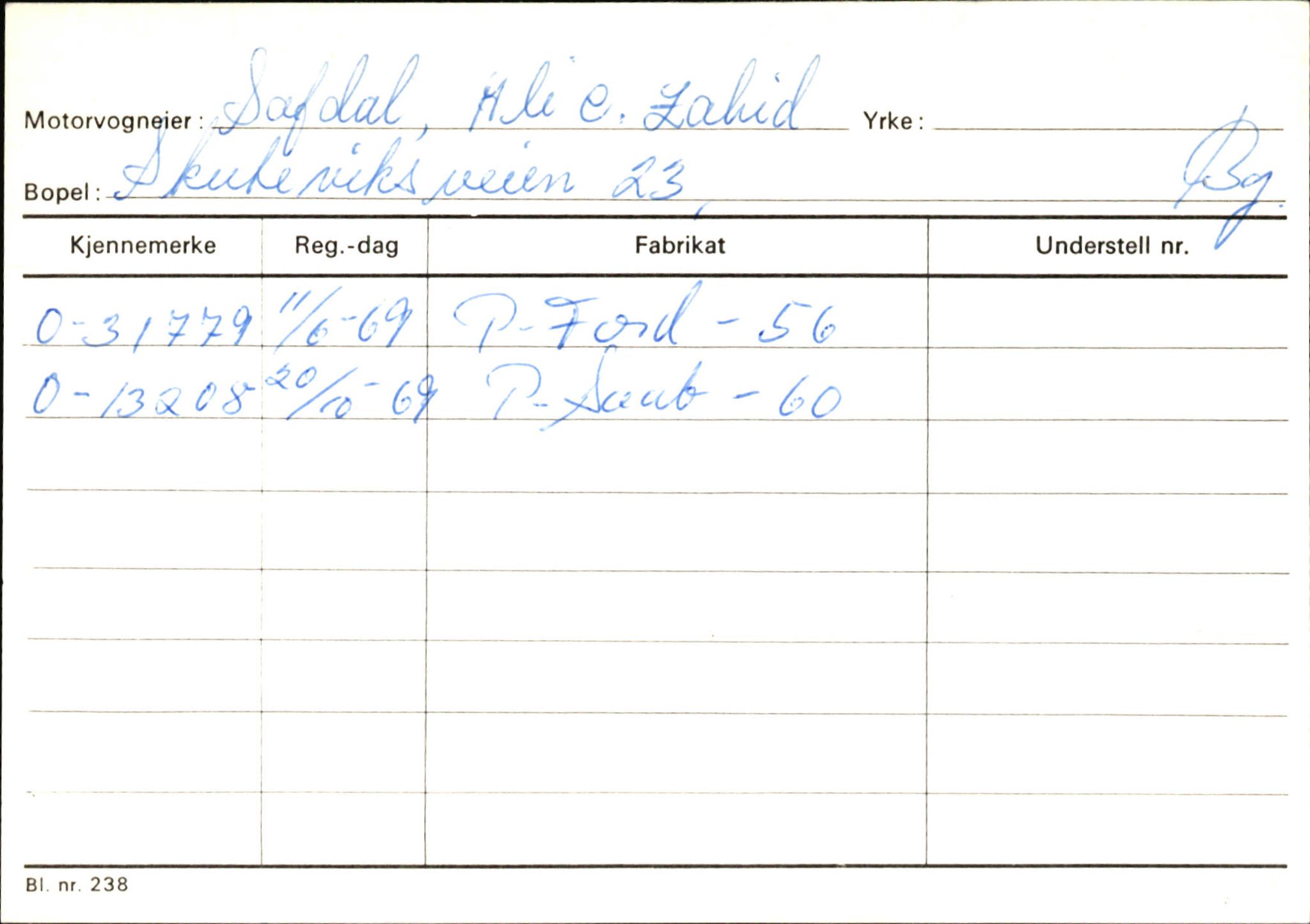 Statens vegvesen, Hordaland vegkontor, AV/SAB-A-5201/2/Hb/L0030: O-eierkort S, 1920-1971, p. 6