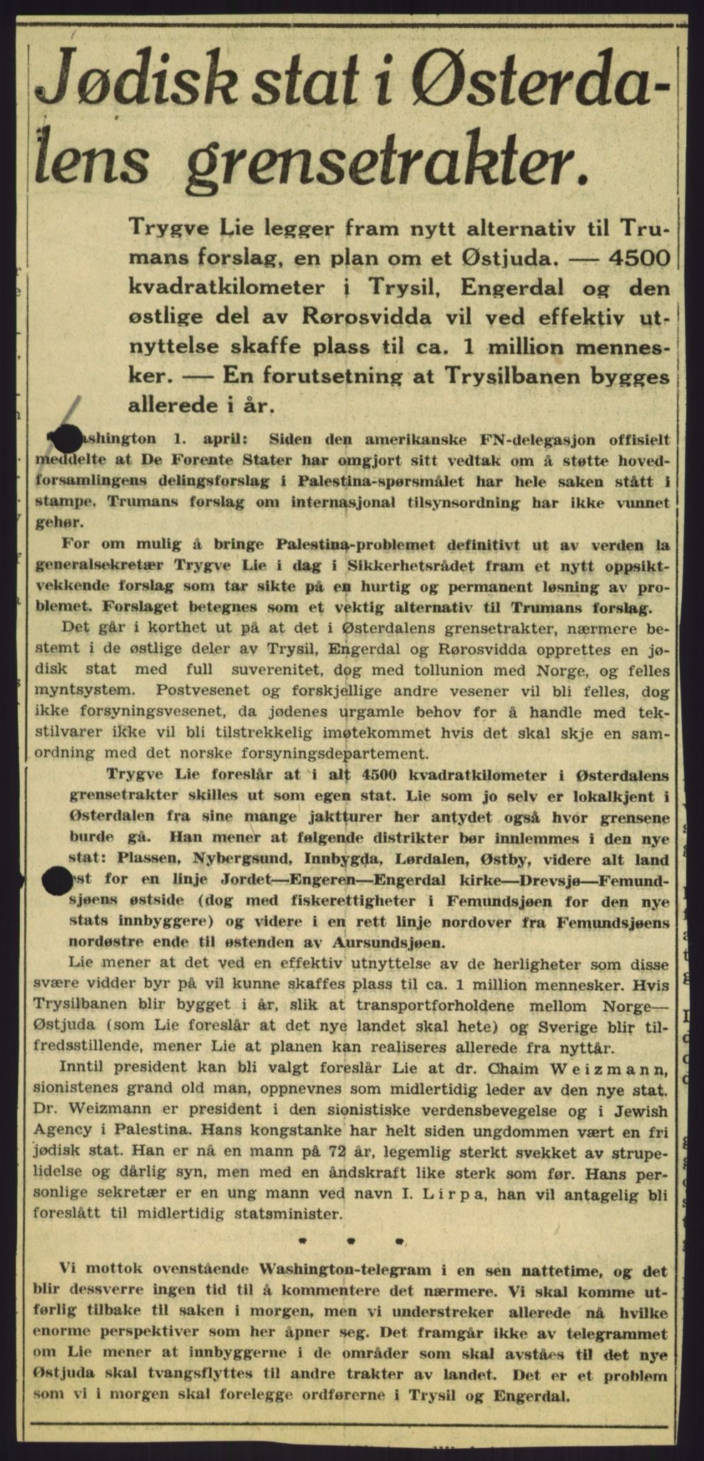 Lie, Trygve, AV/RA-PA-1407/D/L0013: Generalsekretærens papirer., 1946-1950, p. 1219