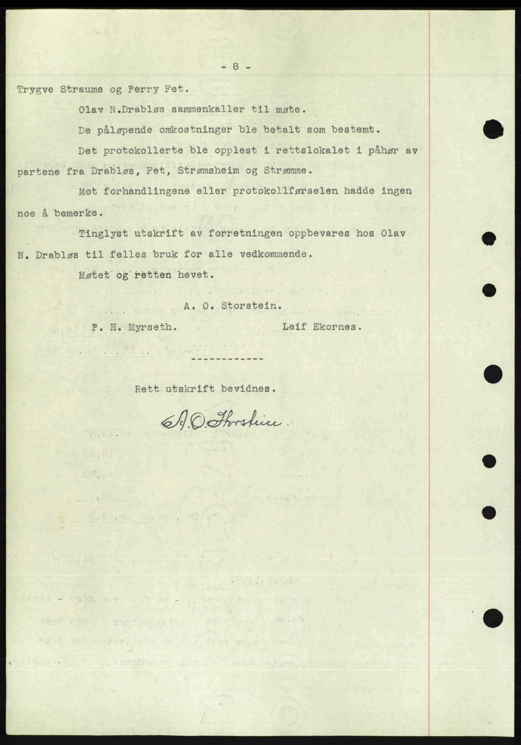 Nordre Sunnmøre sorenskriveri, AV/SAT-A-0006/1/2/2C/2Ca: Mortgage book no. A24, 1947-1947, Diary no: : 324/1947