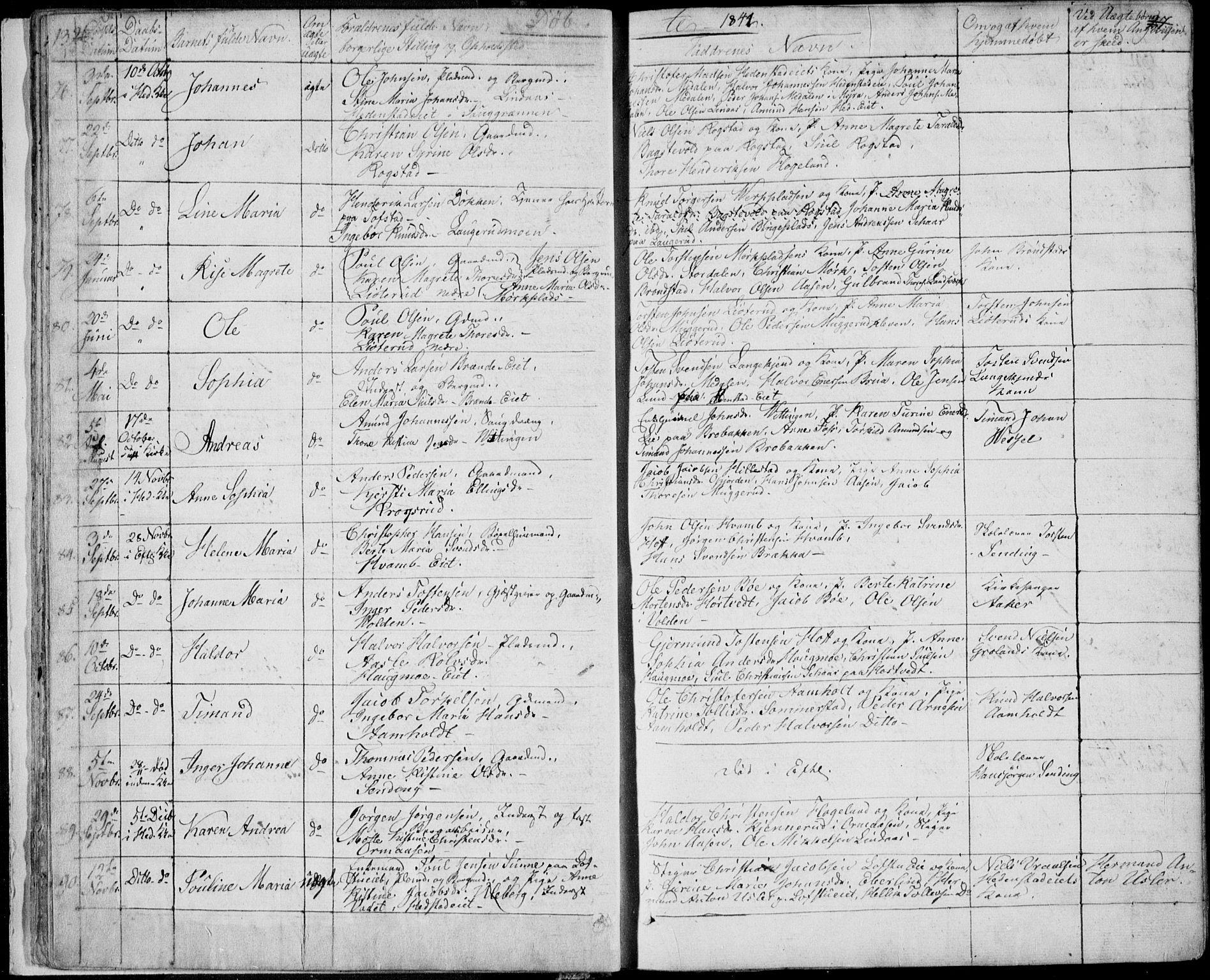 Sandsvær kirkebøker, AV/SAKO-A-244/F/Fa/L0005: Parish register (official) no. I 5, 1840-1856, p. 26-27