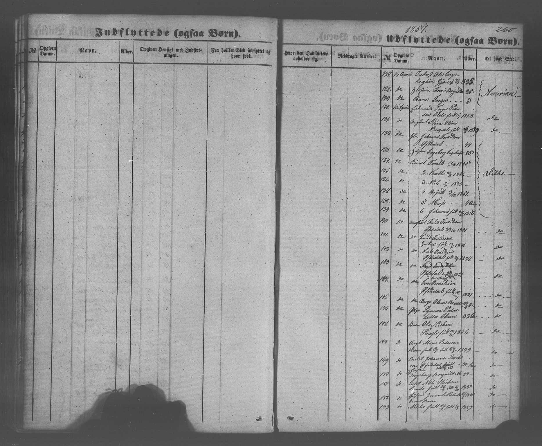 Voss sokneprestembete, SAB/A-79001/H/Haa: Parish register (official) no. A 20, 1855-1886, p. 260
