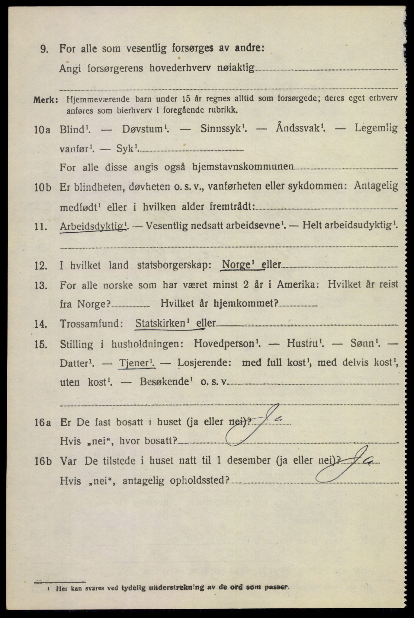 SAKO, 1920 census for Øvre Sandsvær, 1920, p. 5739