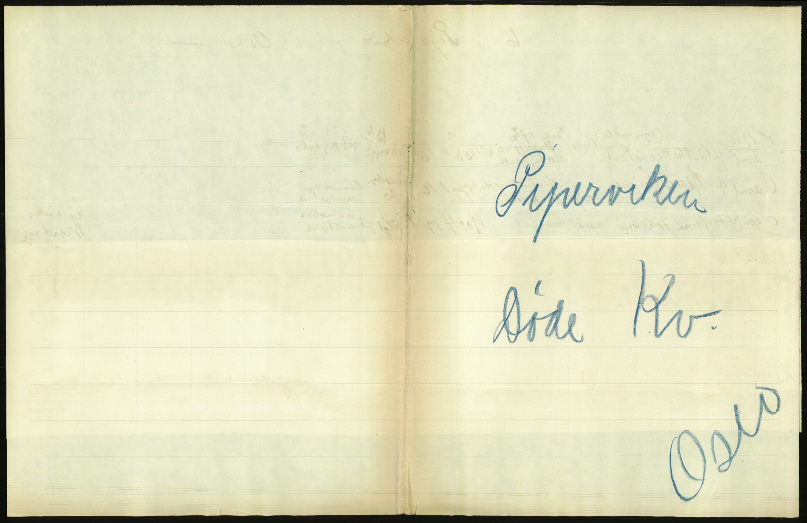 Statistisk sentralbyrå, Sosiodemografiske emner, Befolkning, RA/S-2228/D/Df/Dfc/Dfcf/L0010: Oslo: Døde kvinner, dødfødte, 1926, p. 487