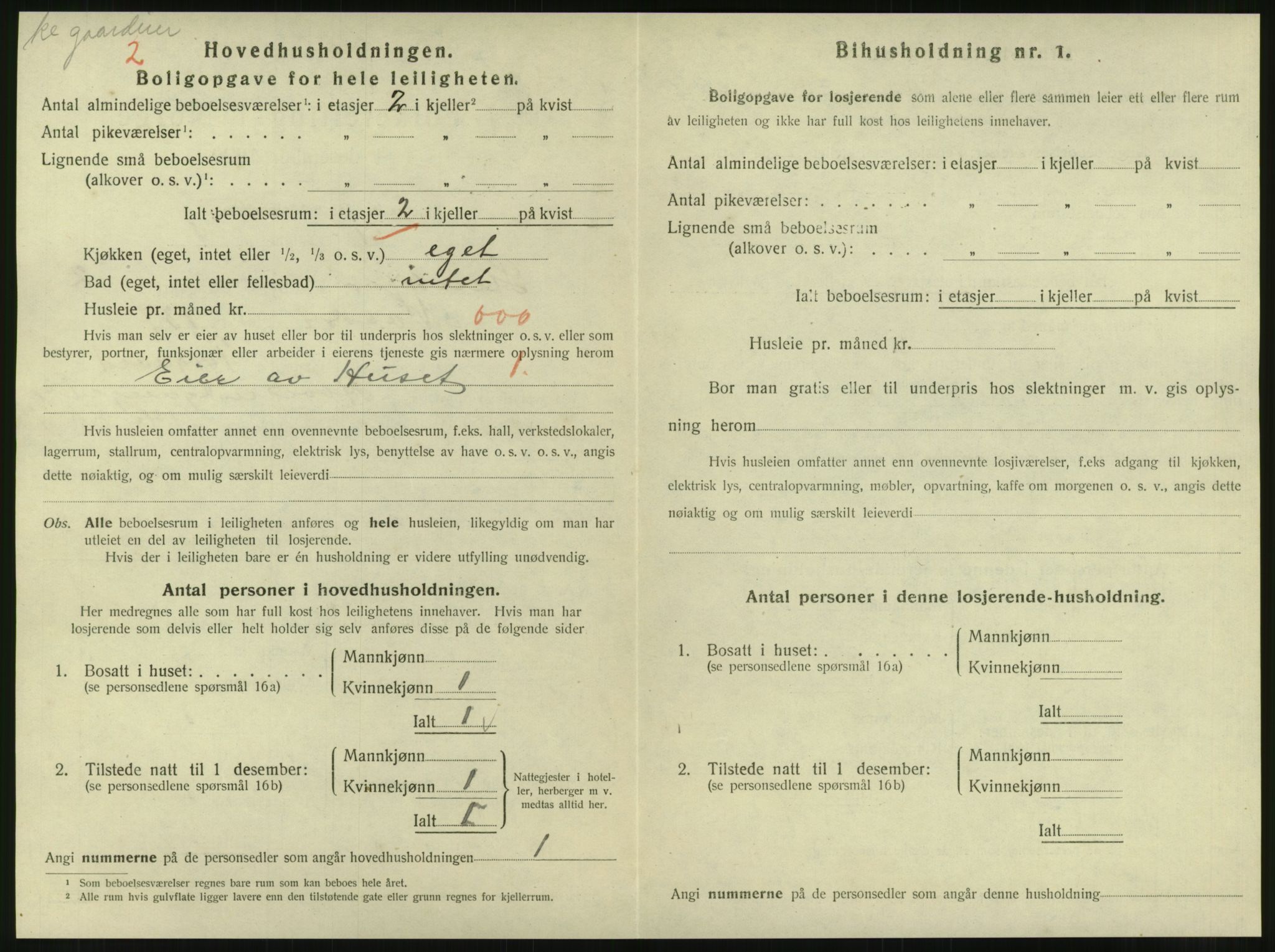 SAT, 1920 census for Steinkjer, 1920, p. 1703