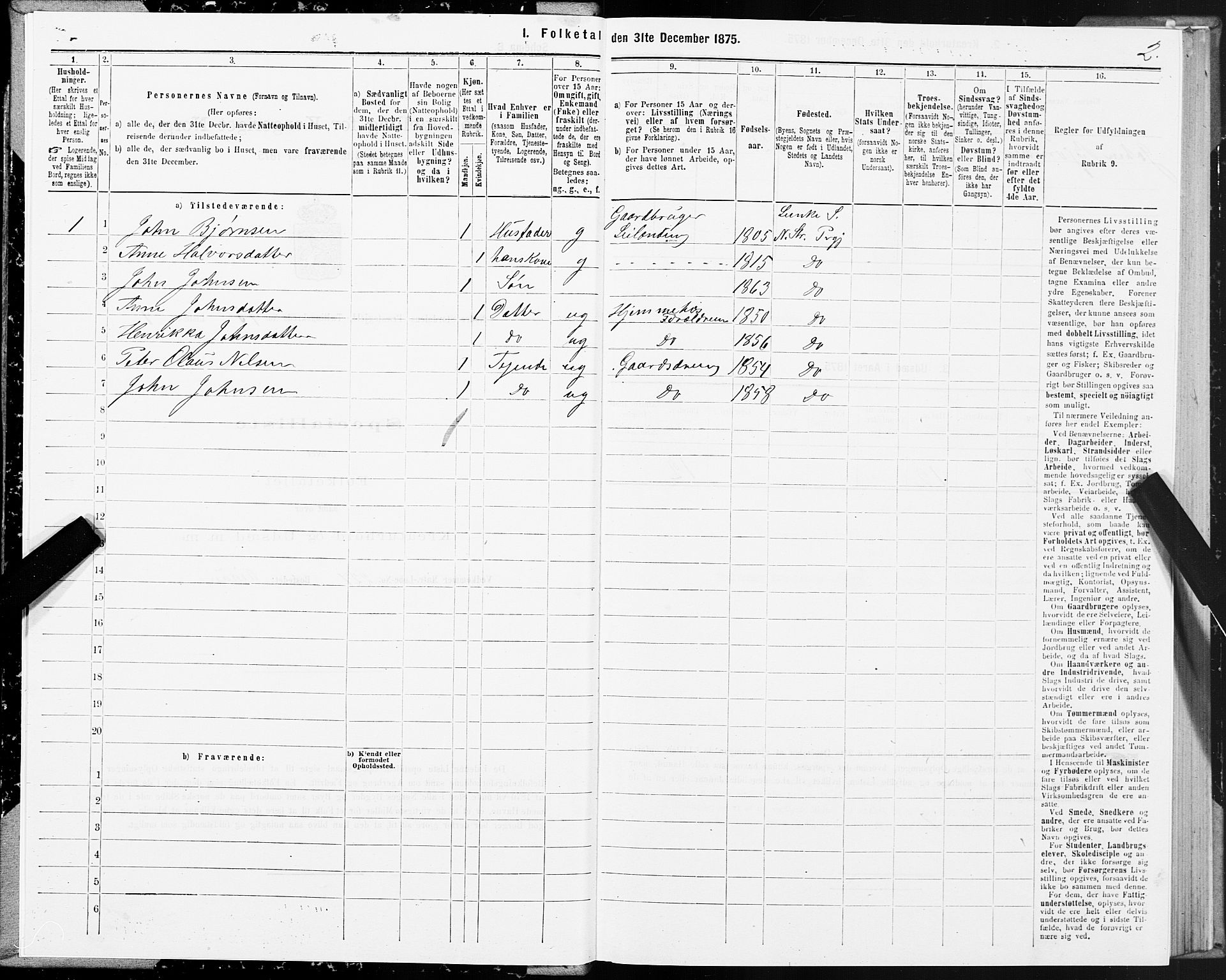 SAT, 1875 census for 1714P Nedre Stjørdal, 1875, p. 8002