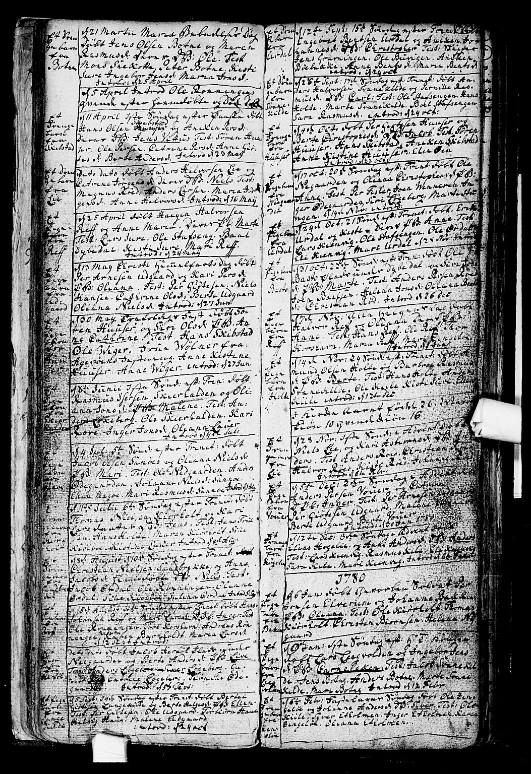 Hvaler prestekontor Kirkebøker, AV/SAO-A-2001/F/Fa/L0003: Parish register (official) no. I 3, 1758-1796, p. 42