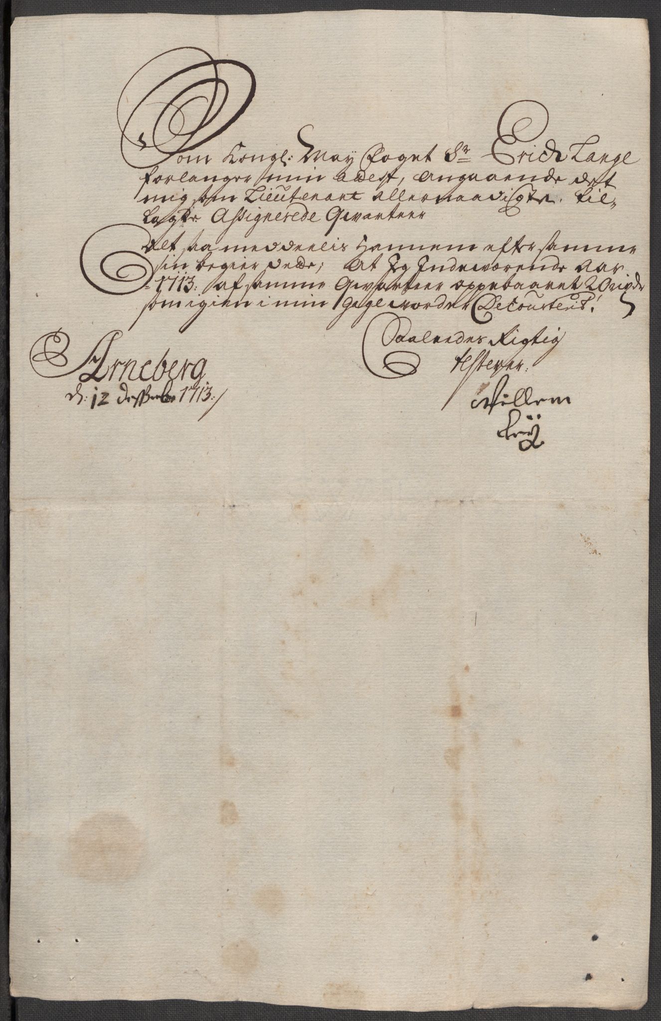 Rentekammeret inntil 1814, Reviderte regnskaper, Fogderegnskap, AV/RA-EA-4092/R16/L1050: Fogderegnskap Hedmark, 1713, p. 381