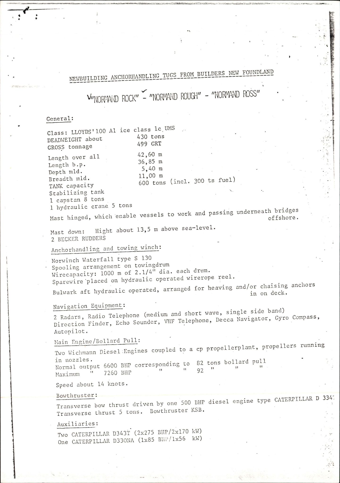 Pa 1503 - Stavanger Drilling AS, AV/SAST-A-101906/2/E/Eb/Eba/L0022: Alexander L. Kielland repair, 1979-1980