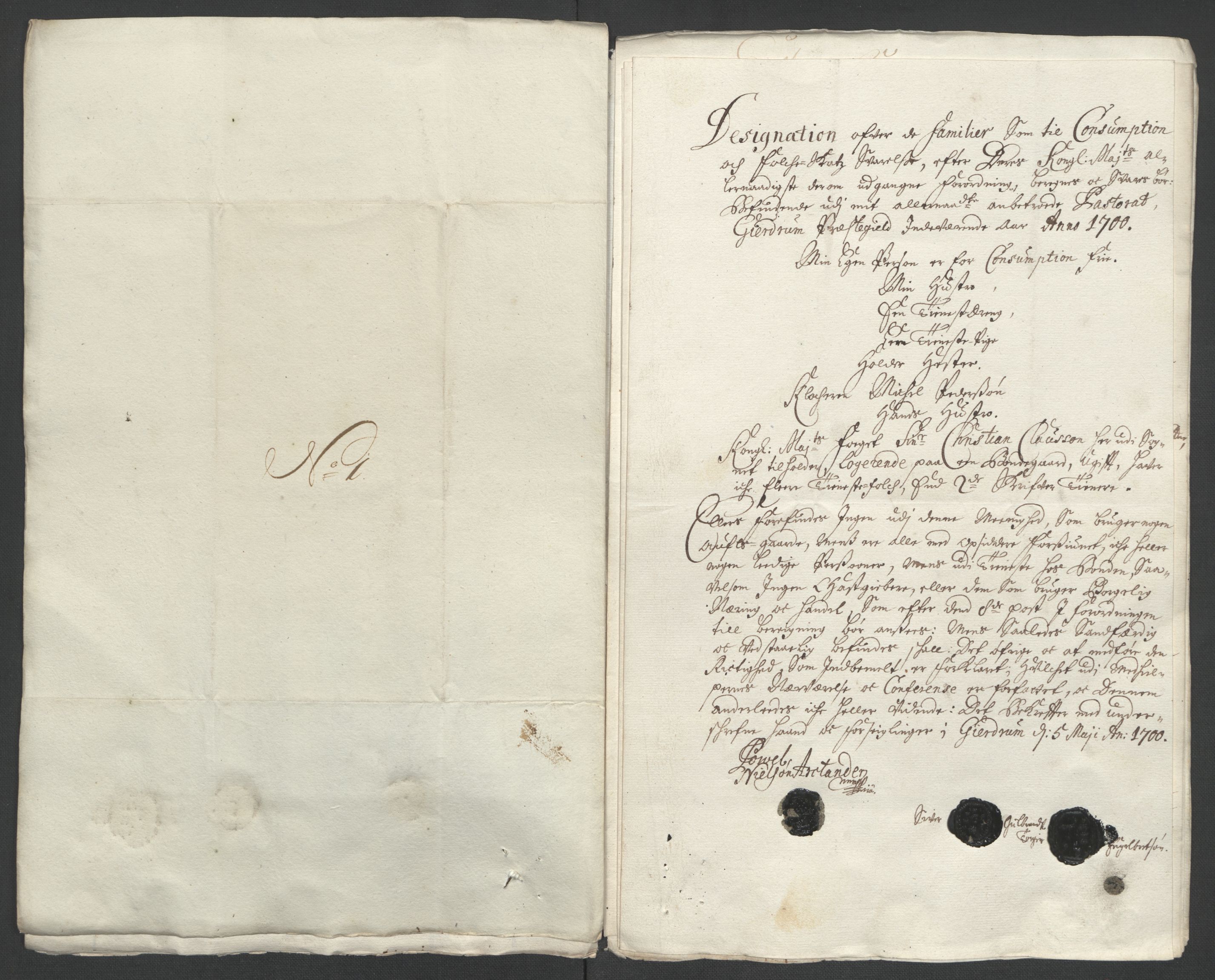 Rentekammeret inntil 1814, Reviderte regnskaper, Fogderegnskap, AV/RA-EA-4092/R12/L0712: Fogderegnskap Øvre Romerike, 1700, p. 281