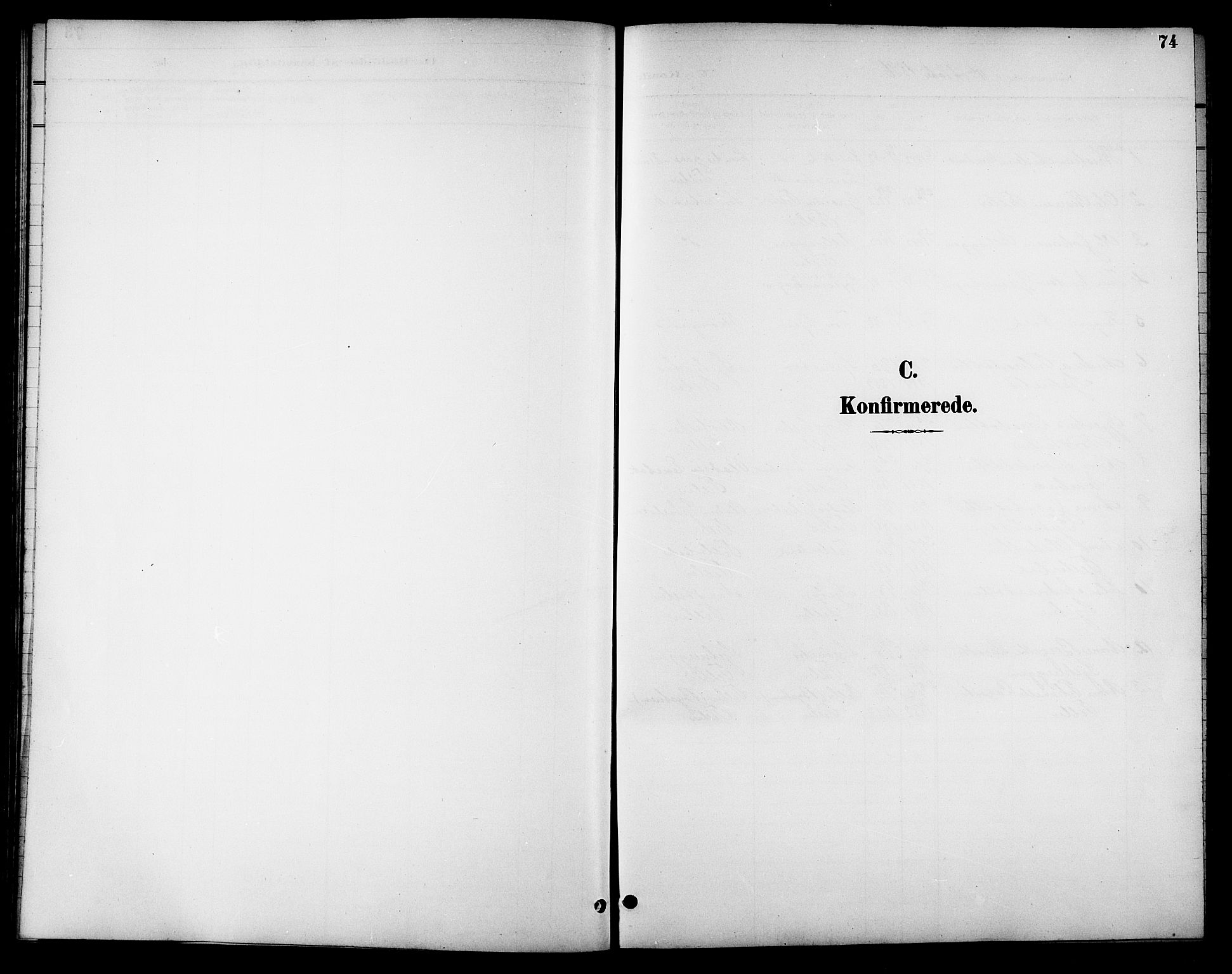 Ministerialprotokoller, klokkerbøker og fødselsregistre - Sør-Trøndelag, SAT/A-1456/621/L0460: Parish register (copy) no. 621C03, 1896-1914, p. 74