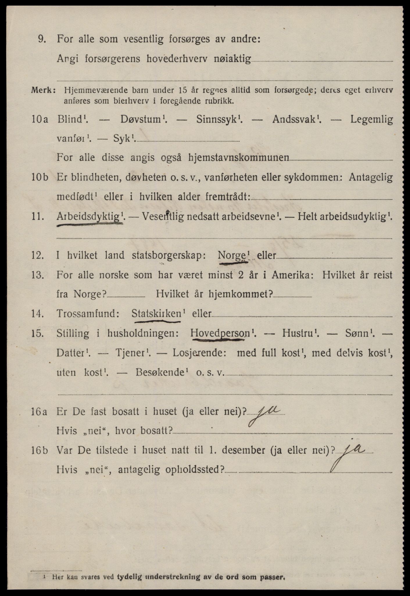 SAT, 1920 census for Skodje, 1920, p. 3468