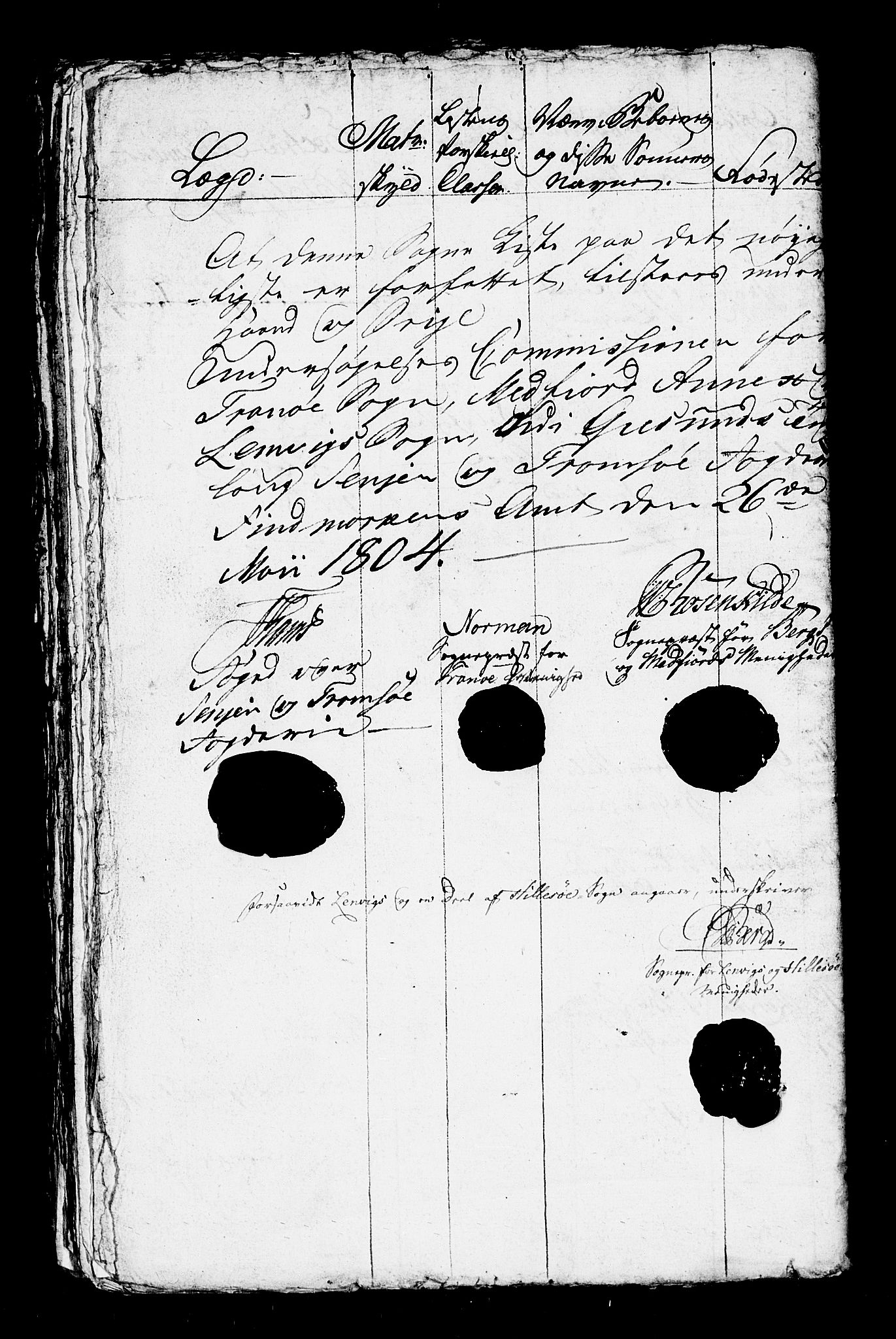 Senja og Tromsø fogderi, SATØ/S-0061/Zhb, 1804-1812, p. 247