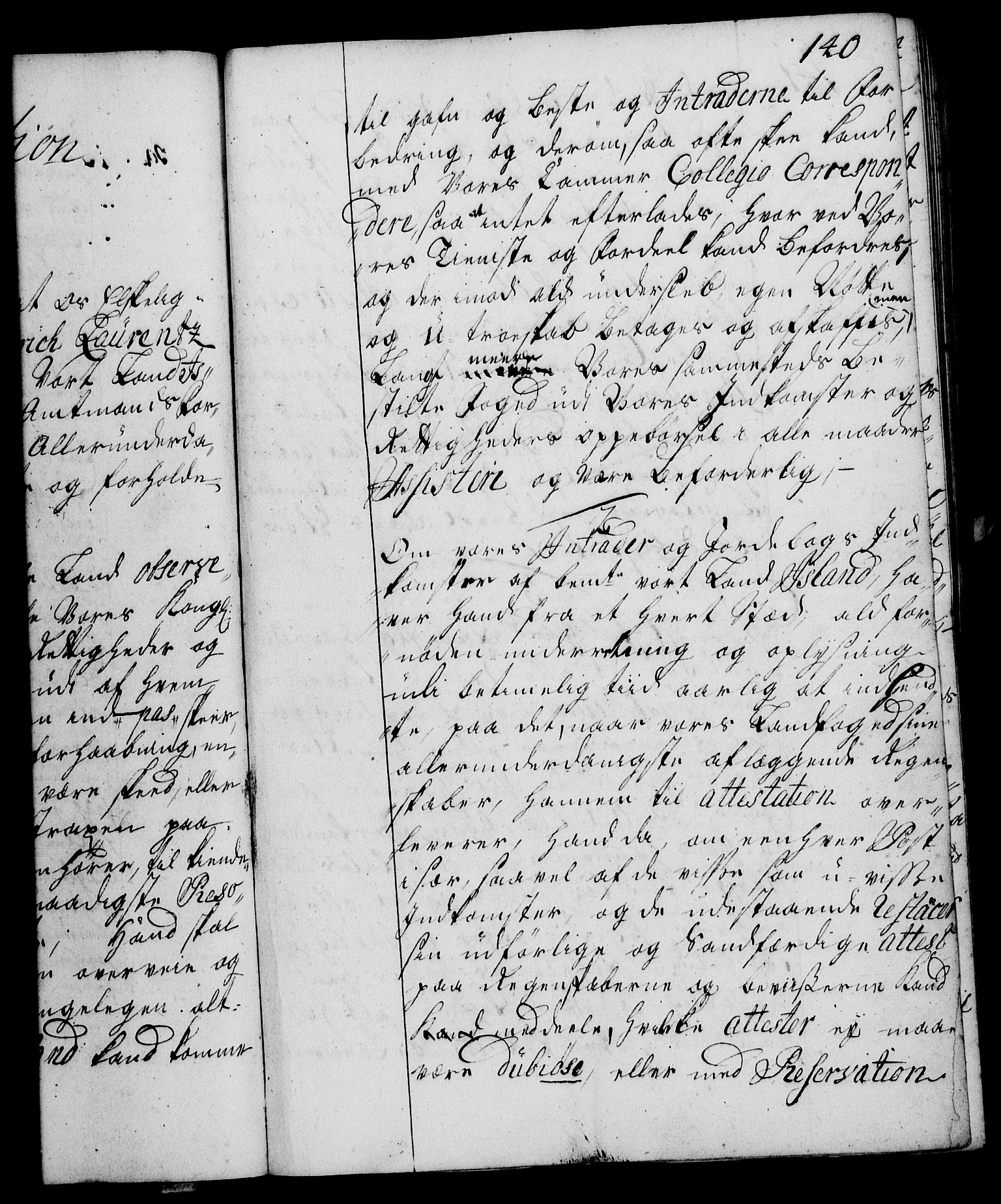 Rentekammeret, Kammerkanselliet, RA/EA-3111/G/Gg/Ggi/L0002: Norsk instruksjonsprotokoll med register (merket RK 53.35), 1729-1751, p. 140