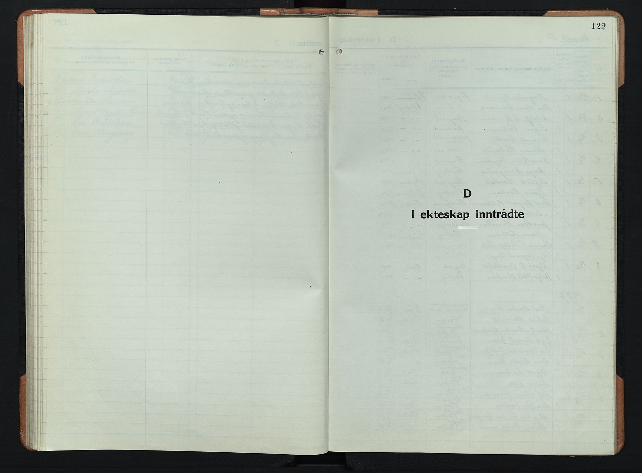 Søndre Land prestekontor, SAH/PREST-122/L/L0008: Parish register (copy) no. 8, 1926-1950, p. 122