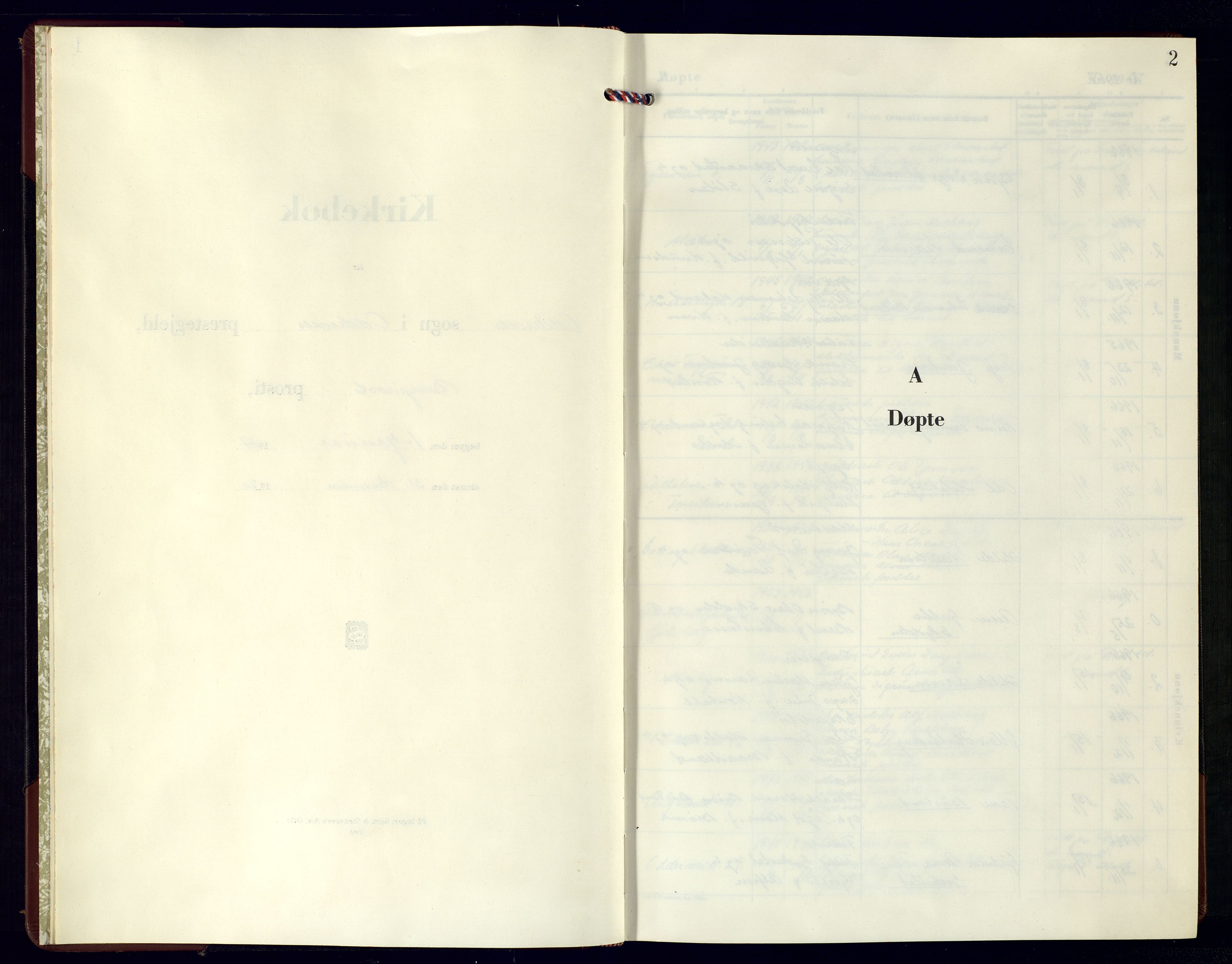 Oddernes sokneprestkontor, AV/SAK-1111-0033/F/Fb/Fba/L0014: Parish register (copy) no. B-14, 1967-1969, p. 2