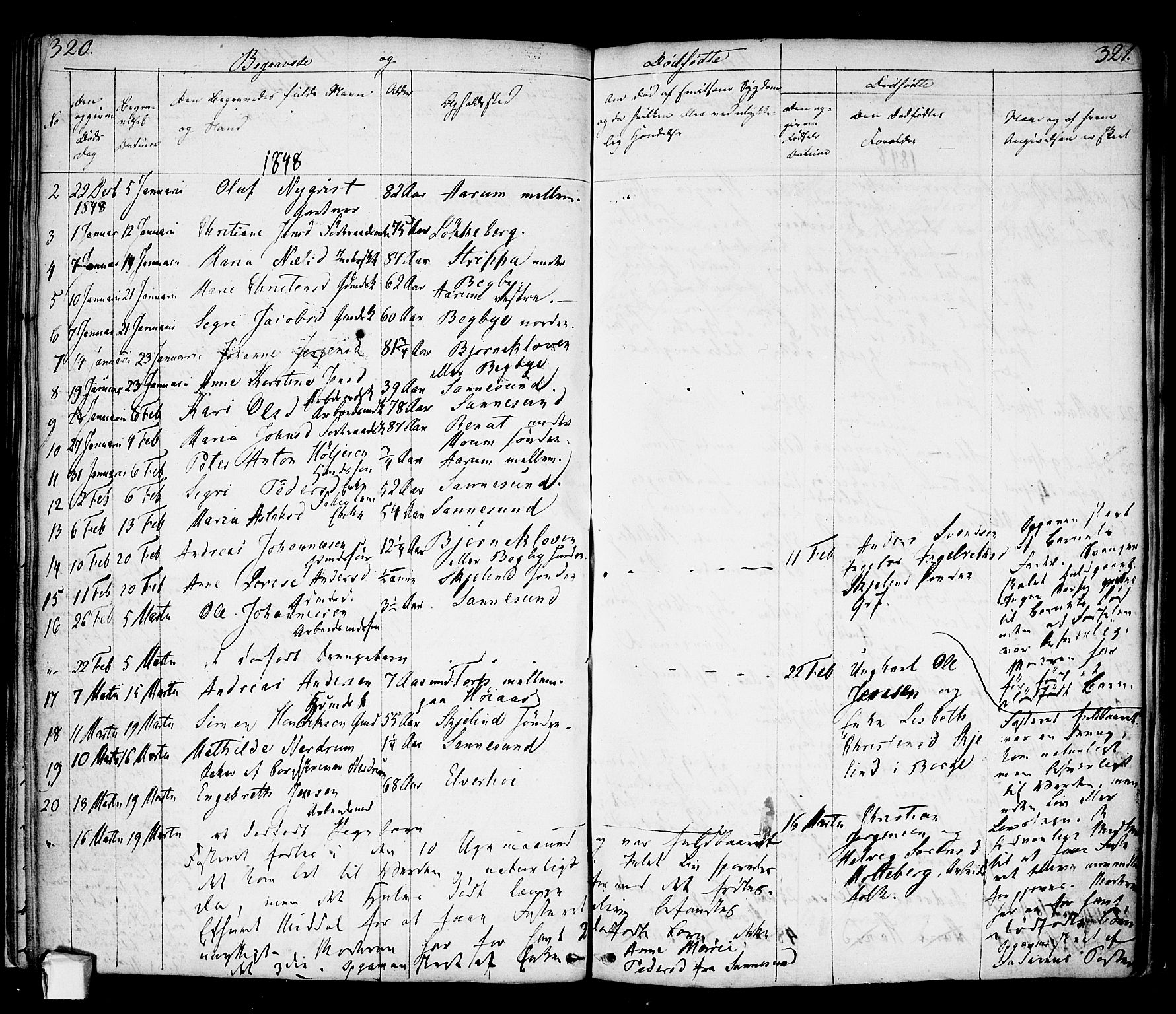 Borge prestekontor Kirkebøker, AV/SAO-A-10903/F/Fa/L0004: Parish register (official) no. I 4, 1836-1848, p. 320-321