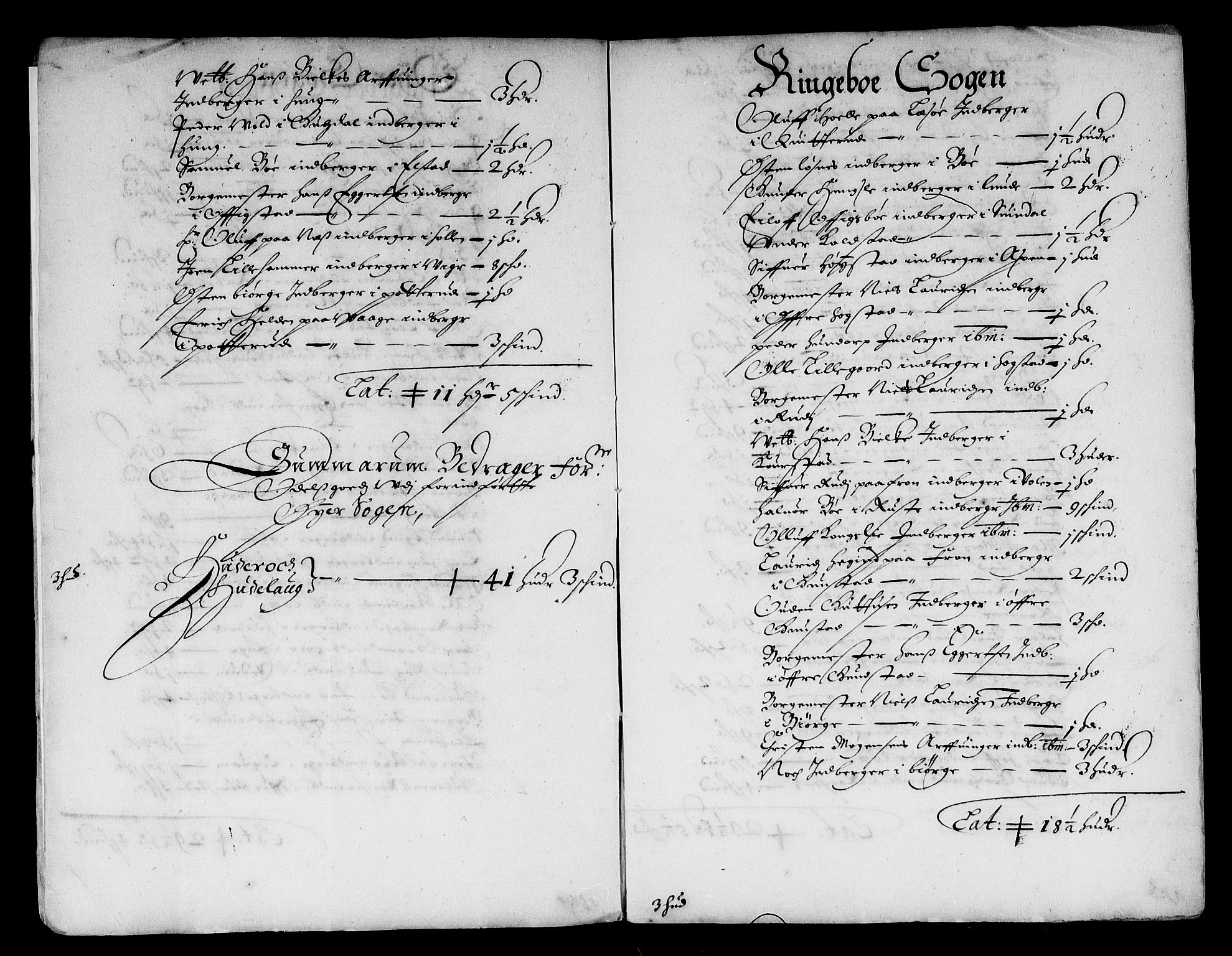 Rentekammeret inntil 1814, Reviderte regnskaper, Stiftamtstueregnskaper, Landkommissariatet på Akershus og Akershus stiftamt, AV/RA-EA-5869/R/Ra/L0017: Landkommissariatet på Akershus, 1663