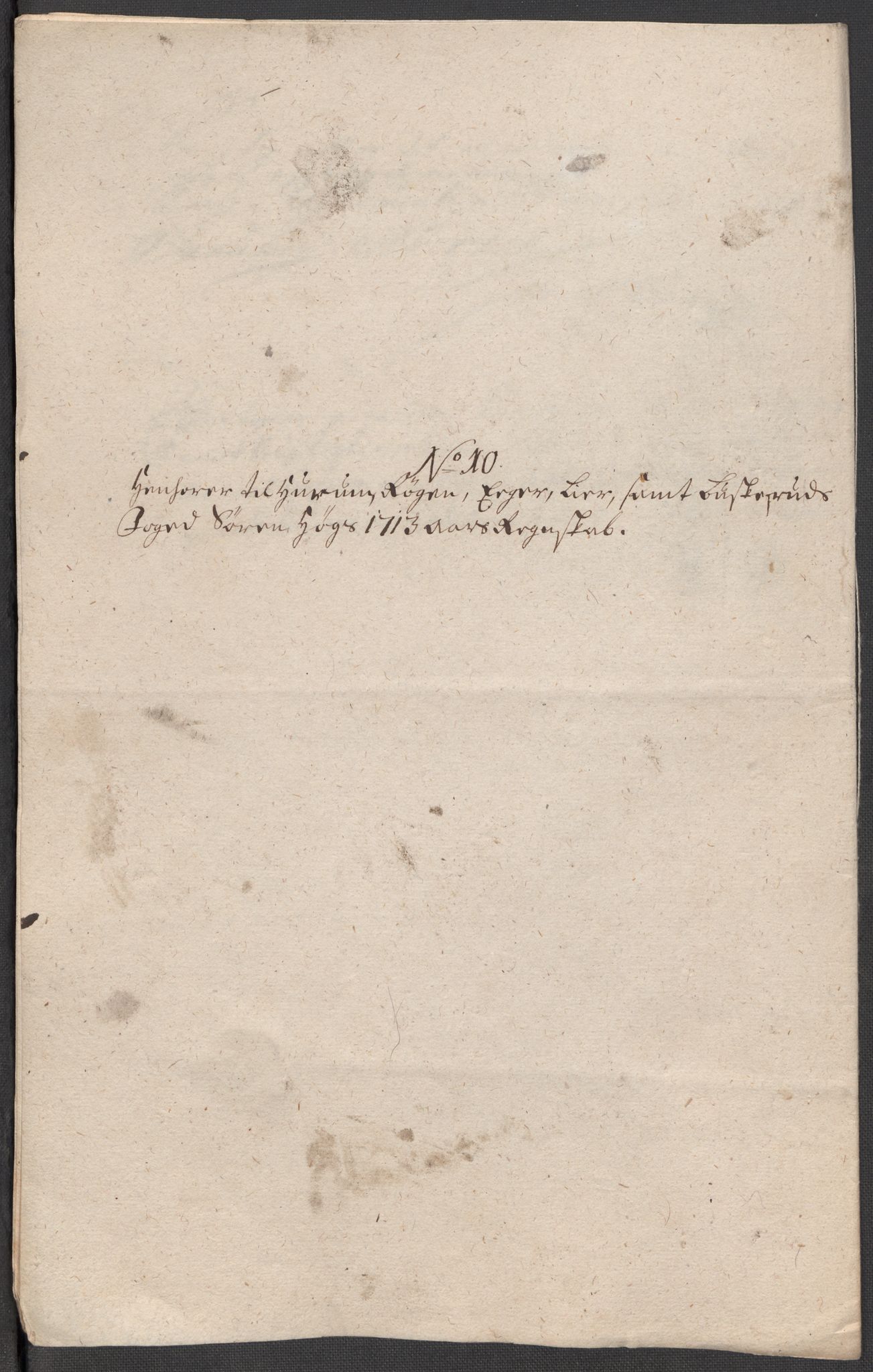 Rentekammeret inntil 1814, Reviderte regnskaper, Fogderegnskap, AV/RA-EA-4092/R31/L1708: Fogderegnskap Hurum, Røyken, Eiker, Lier og Buskerud, 1713, p. 285