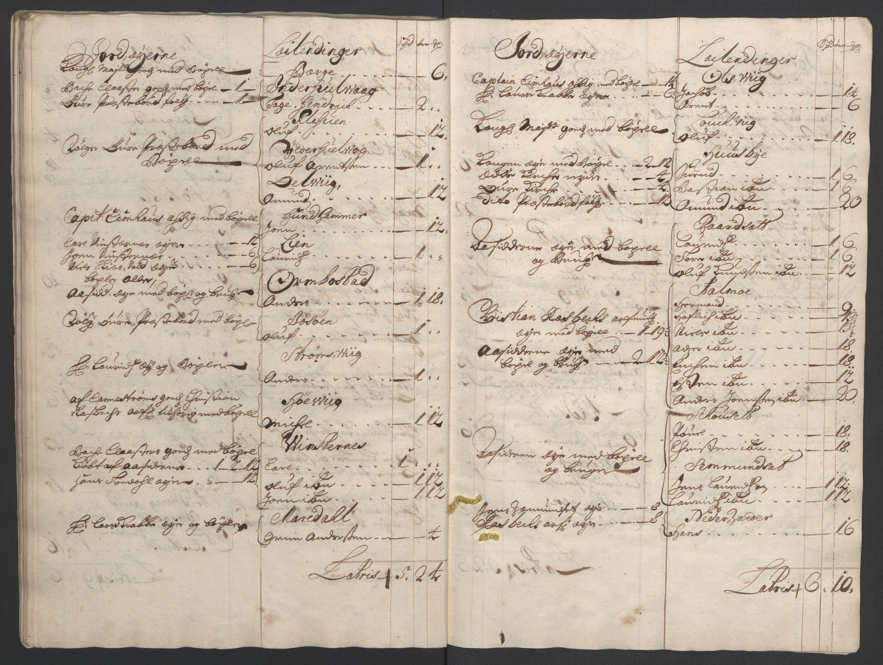 Rentekammeret inntil 1814, Reviderte regnskaper, Fogderegnskap, AV/RA-EA-4092/R56/L3736: Fogderegnskap Nordmøre, 1694-1696, p. 51
