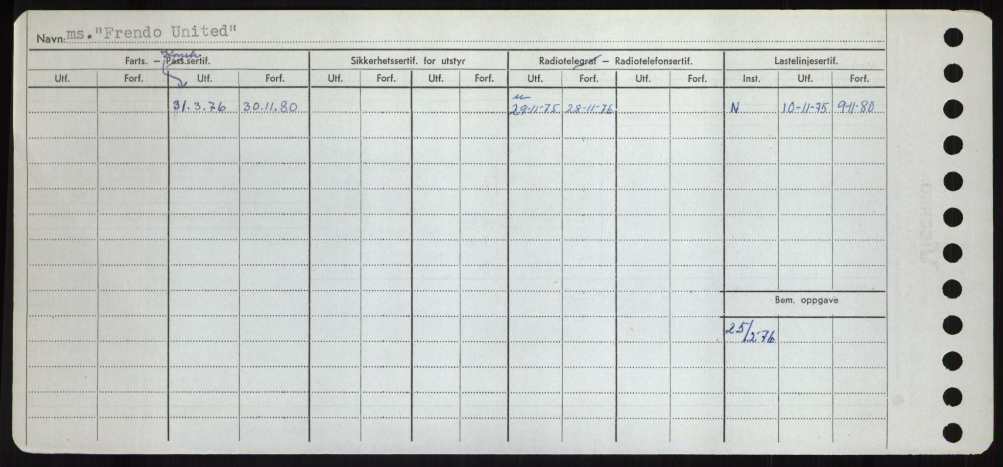 Sjøfartsdirektoratet med forløpere, Skipsmålingen, AV/RA-S-1627/H/Hd/L0011: Fartøy, Fla-Får, p. 400