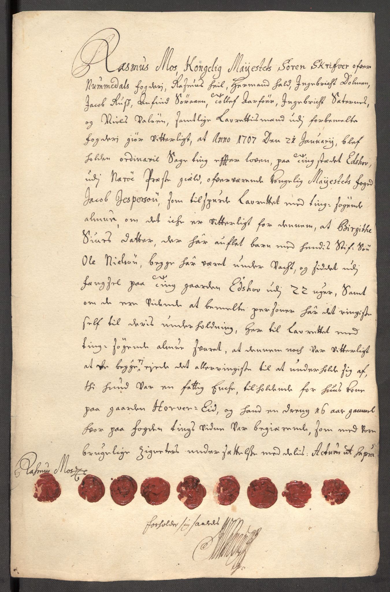 Rentekammeret inntil 1814, Reviderte regnskaper, Fogderegnskap, RA/EA-4092/R64/L4429: Fogderegnskap Namdal, 1705-1706, p. 388