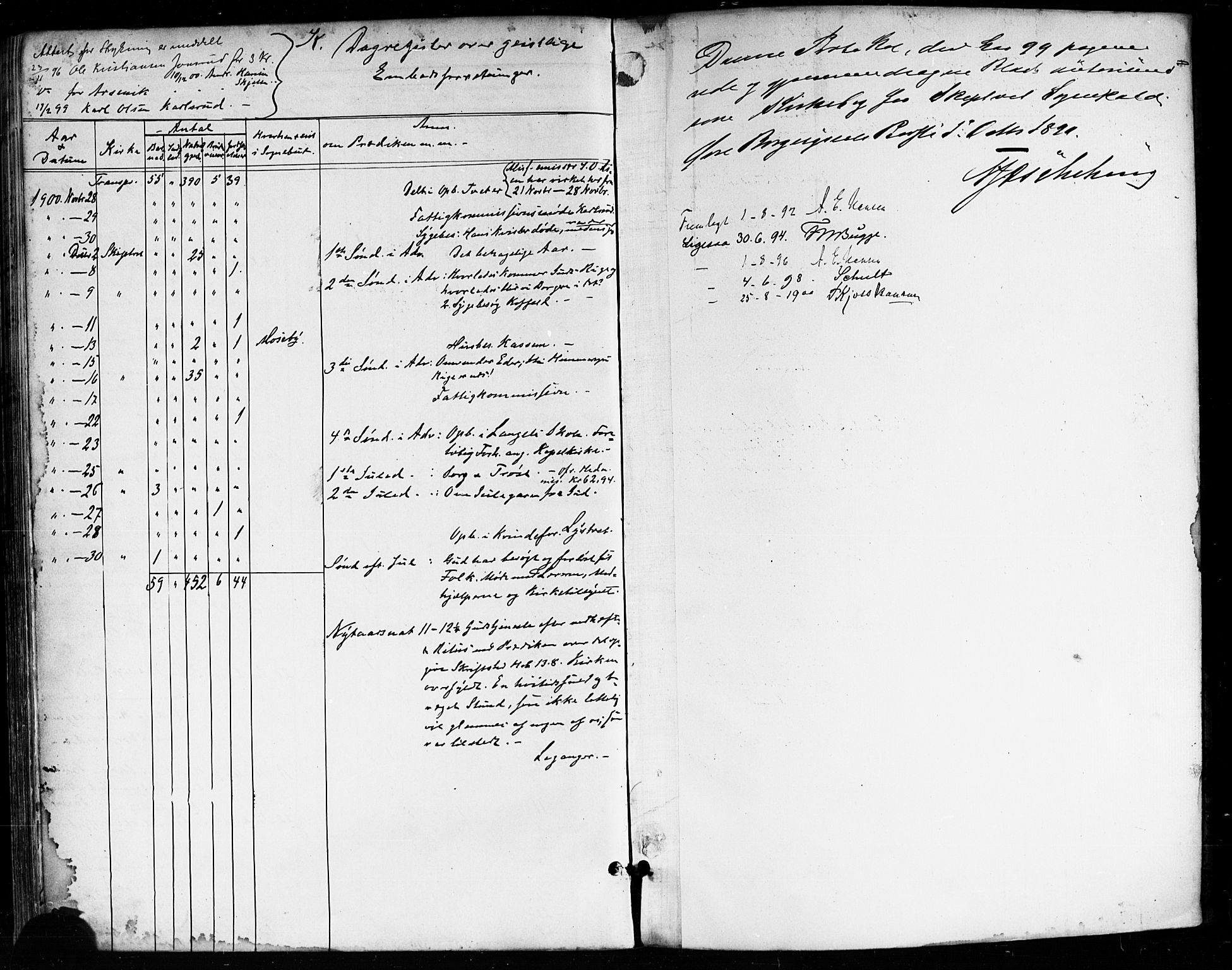 Skiptvet prestekontor Kirkebøker, AV/SAO-A-20009/F/Fa/L0010: Parish register (official) no. 10, 1890-1900