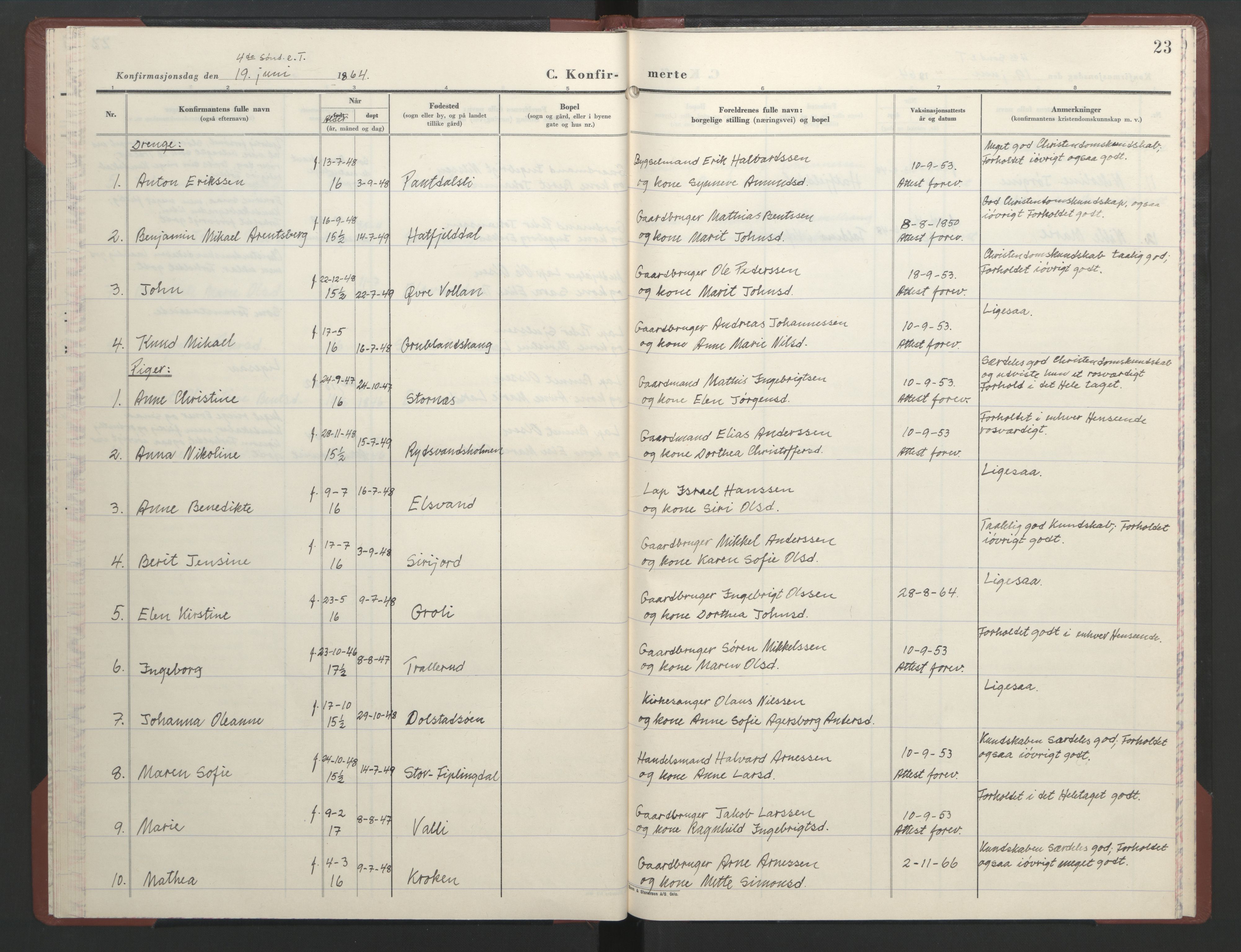 Ministerialprotokoller, klokkerbøker og fødselsregistre - Nordland, AV/SAT-A-1459/823/L0335: Parish register (official) no. 823D01, 1860-1864, p. 23