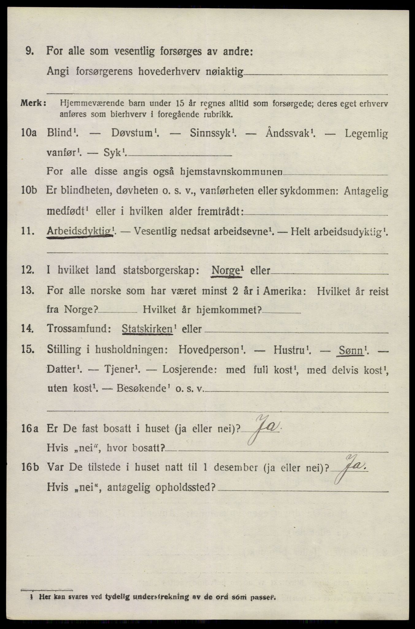 SAKO, 1920 census for Brunlanes, 1920, p. 3830
