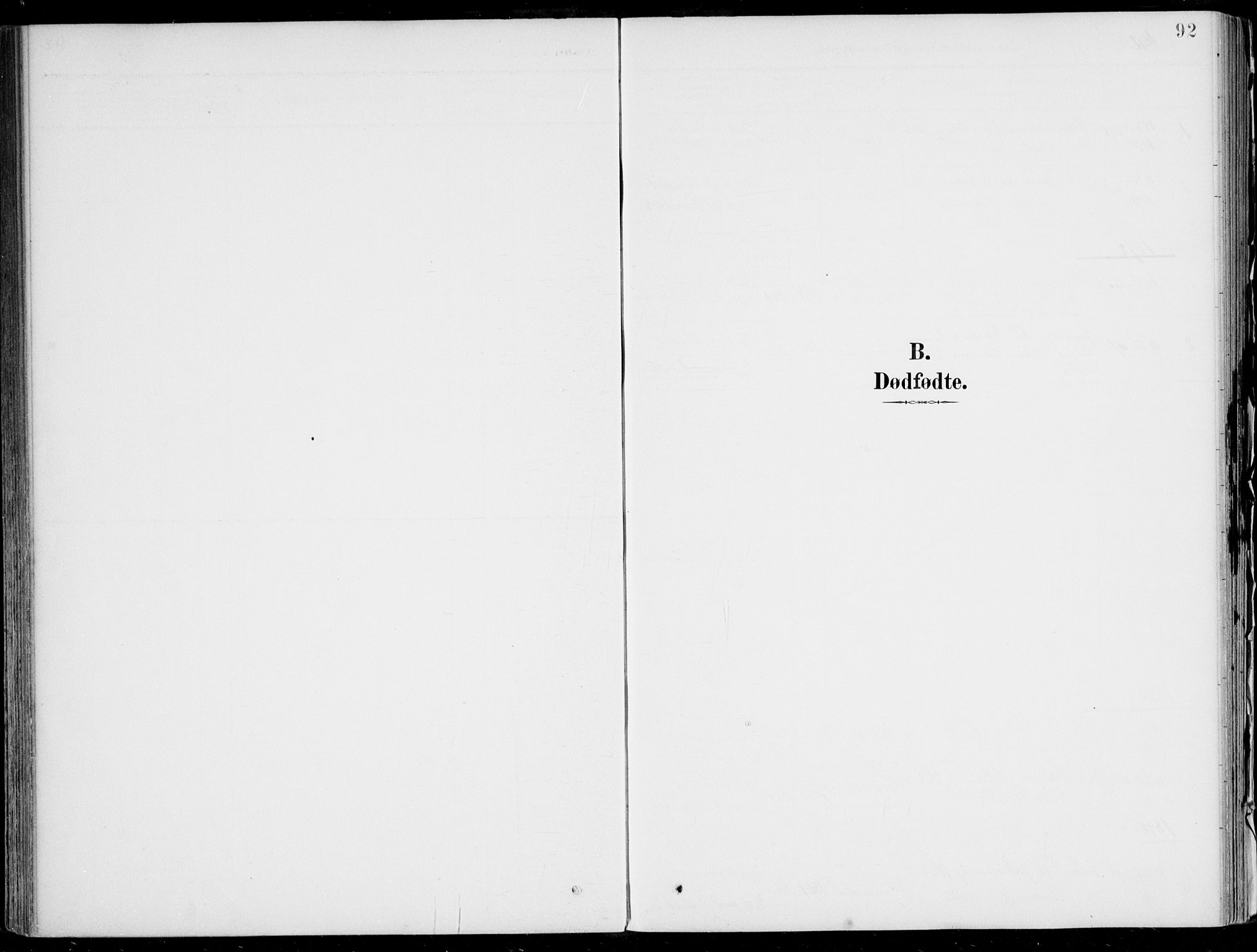 Vik sokneprestembete, SAB/A-81501: Parish register (official) no. B  2, 1891-1907, p. 92