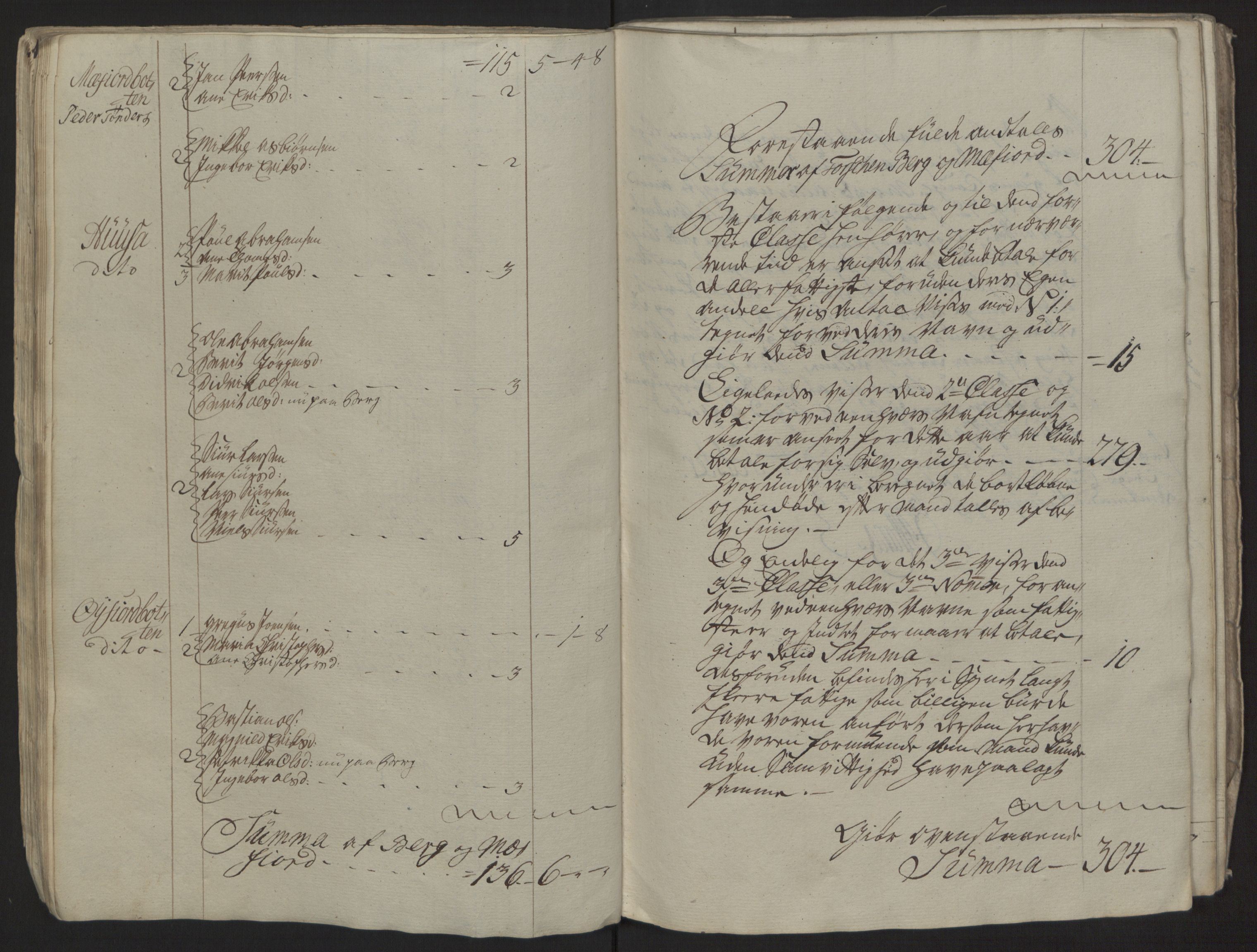 Rentekammeret inntil 1814, Reviderte regnskaper, Fogderegnskap, AV/RA-EA-4092/R68/L4845: Ekstraskatten Senja og Troms, 1762-1765, p. 271