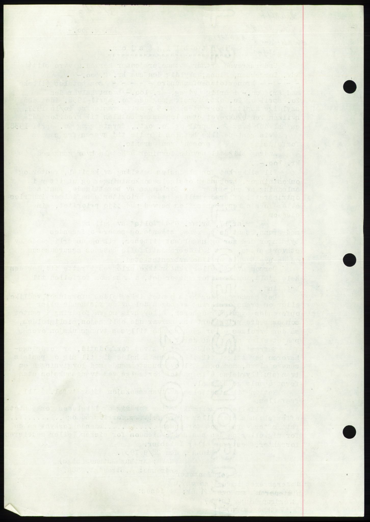 Jæren sorenskriveri, SAST/A-100310/03/G/Gba/L0069: Mortgage book, 1937-1937, Diary no: : 3164/1937