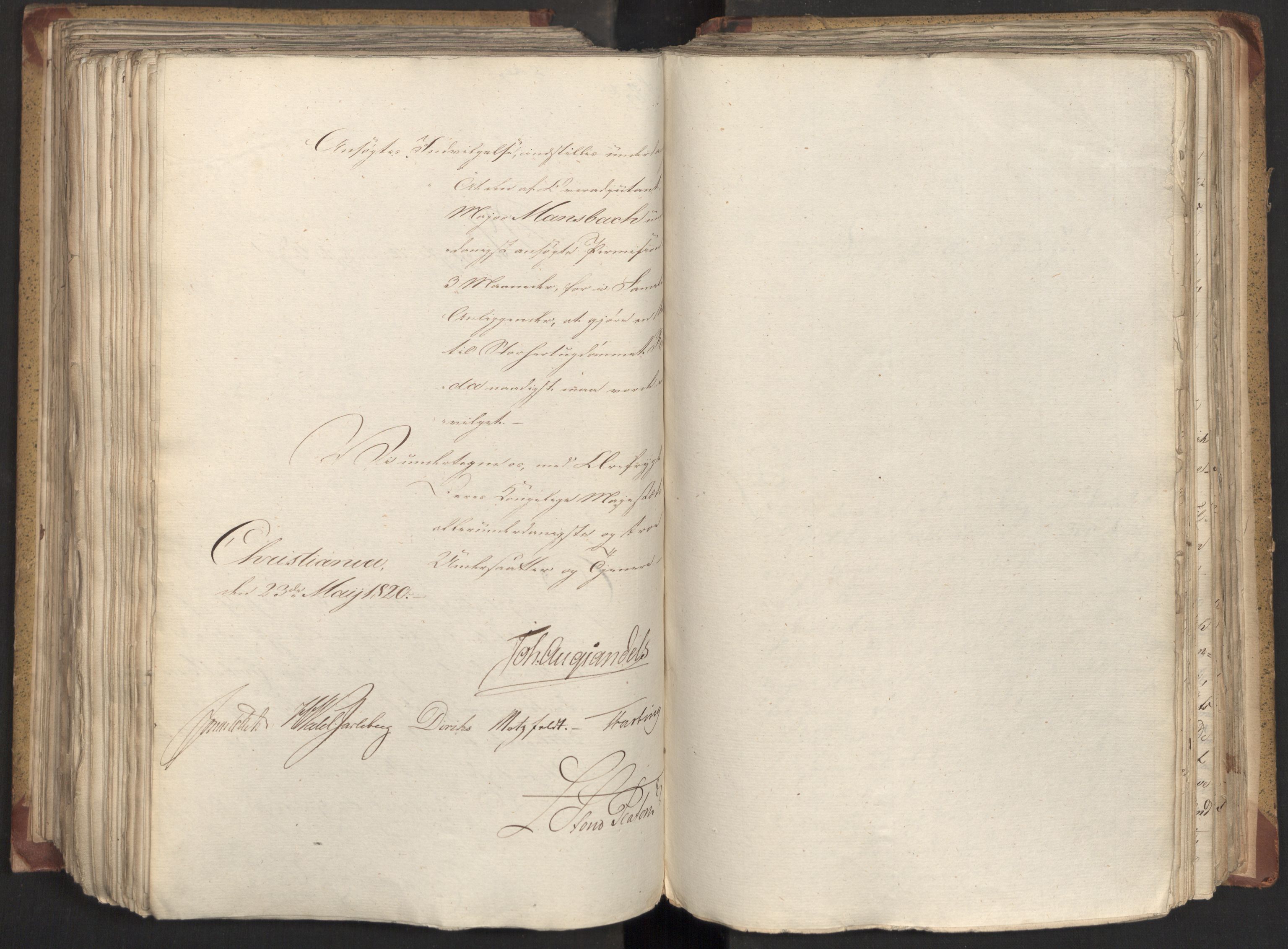 Statsrådsavdelingen i Stockholm, AV/RA-S-1003/D/Da/L0022: Regjeringsinnstillinger nr. 4399-4565, 1820, p. 341