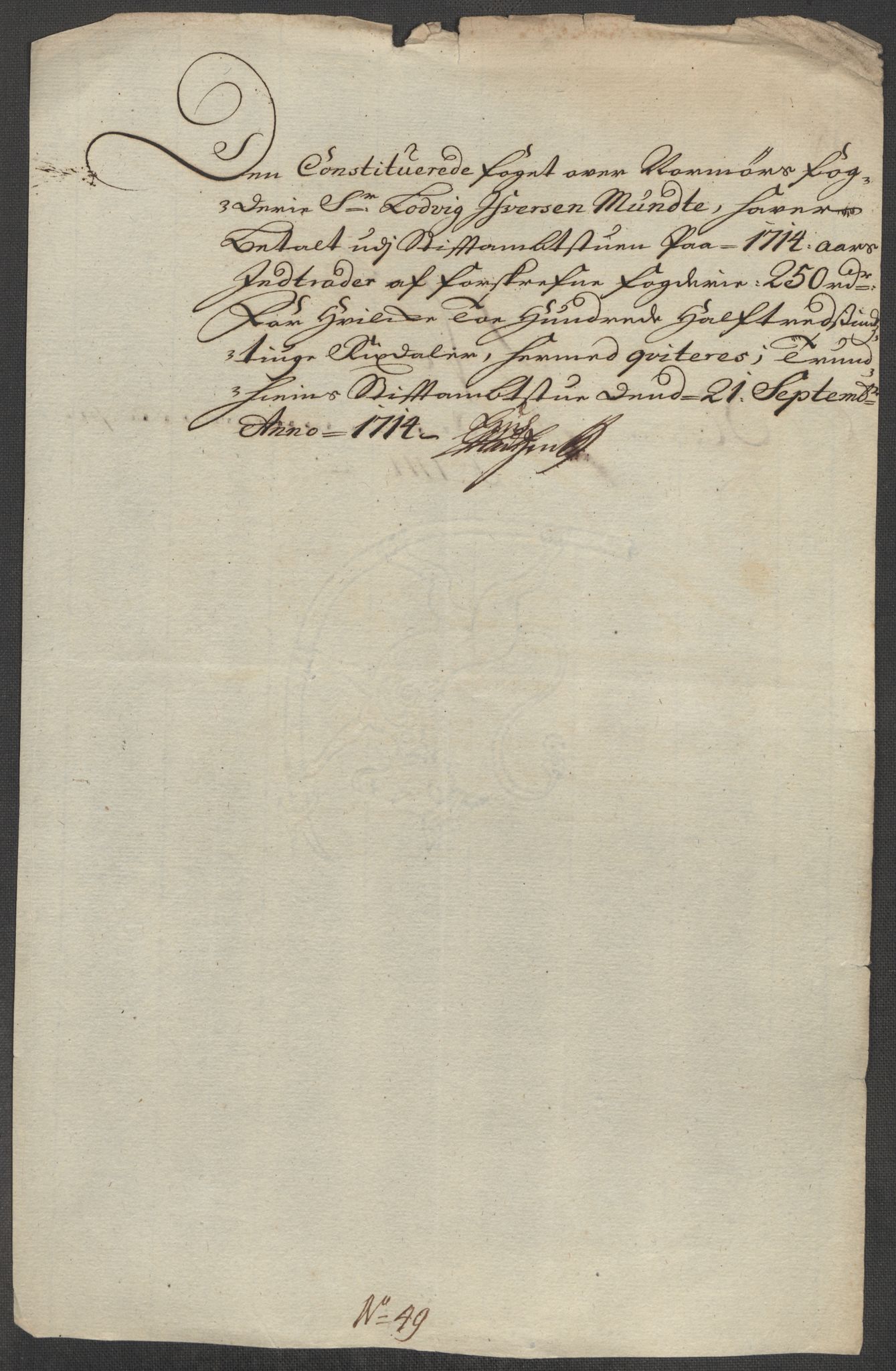 Rentekammeret inntil 1814, Reviderte regnskaper, Fogderegnskap, AV/RA-EA-4092/R56/L3748: Fogderegnskap Nordmøre, 1714-1715, p. 237