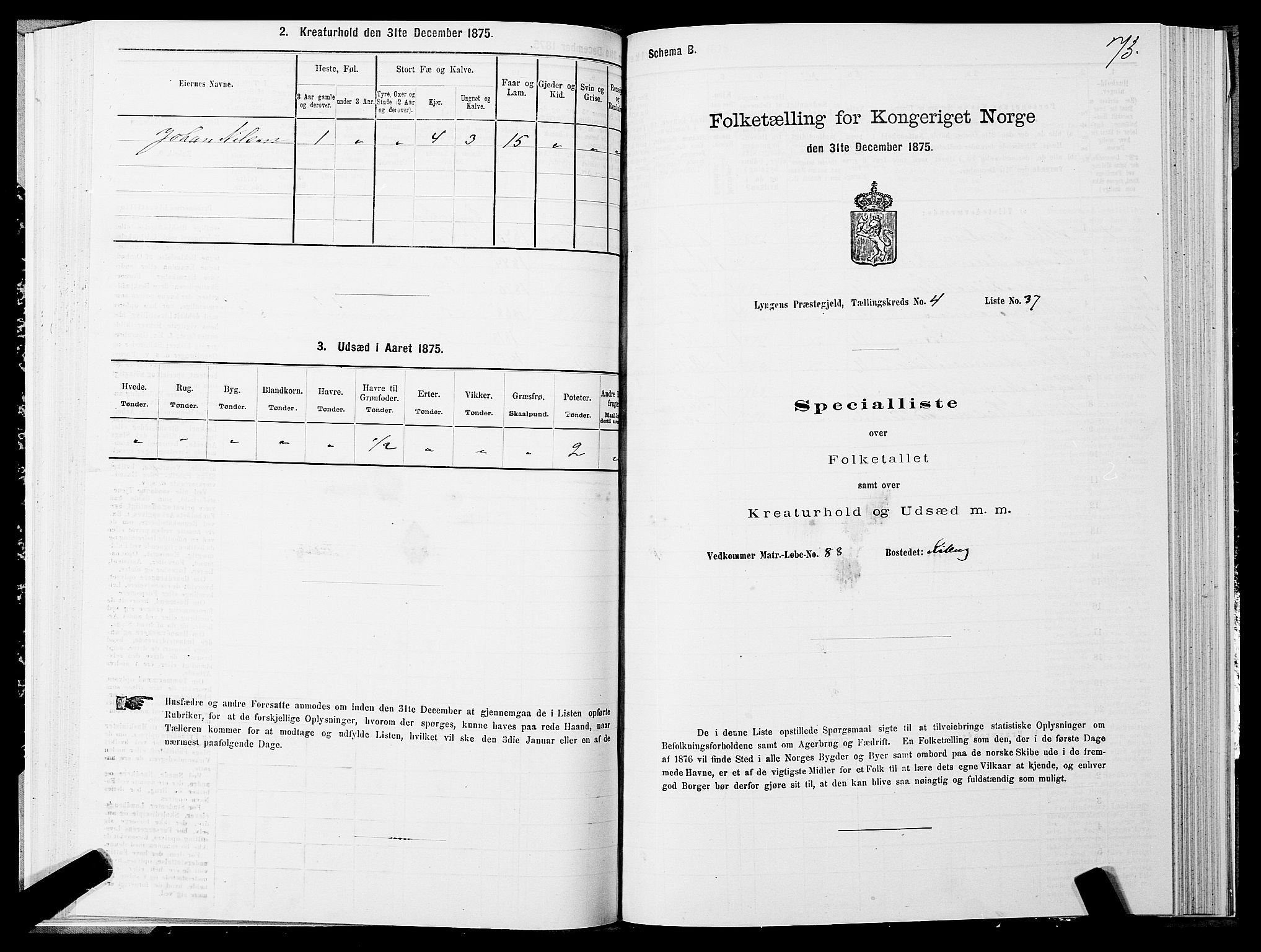 SATØ, 1875 census for 1938P Lyngen, 1875, p. 4073