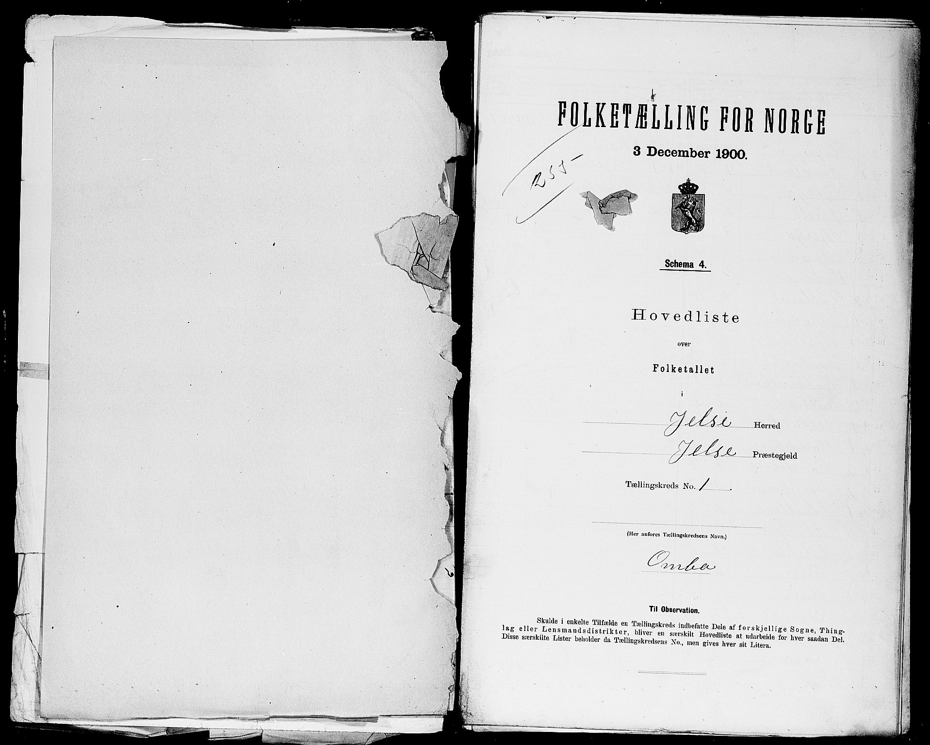 SAST, 1900 census for Jelsa, 1900, p. 18