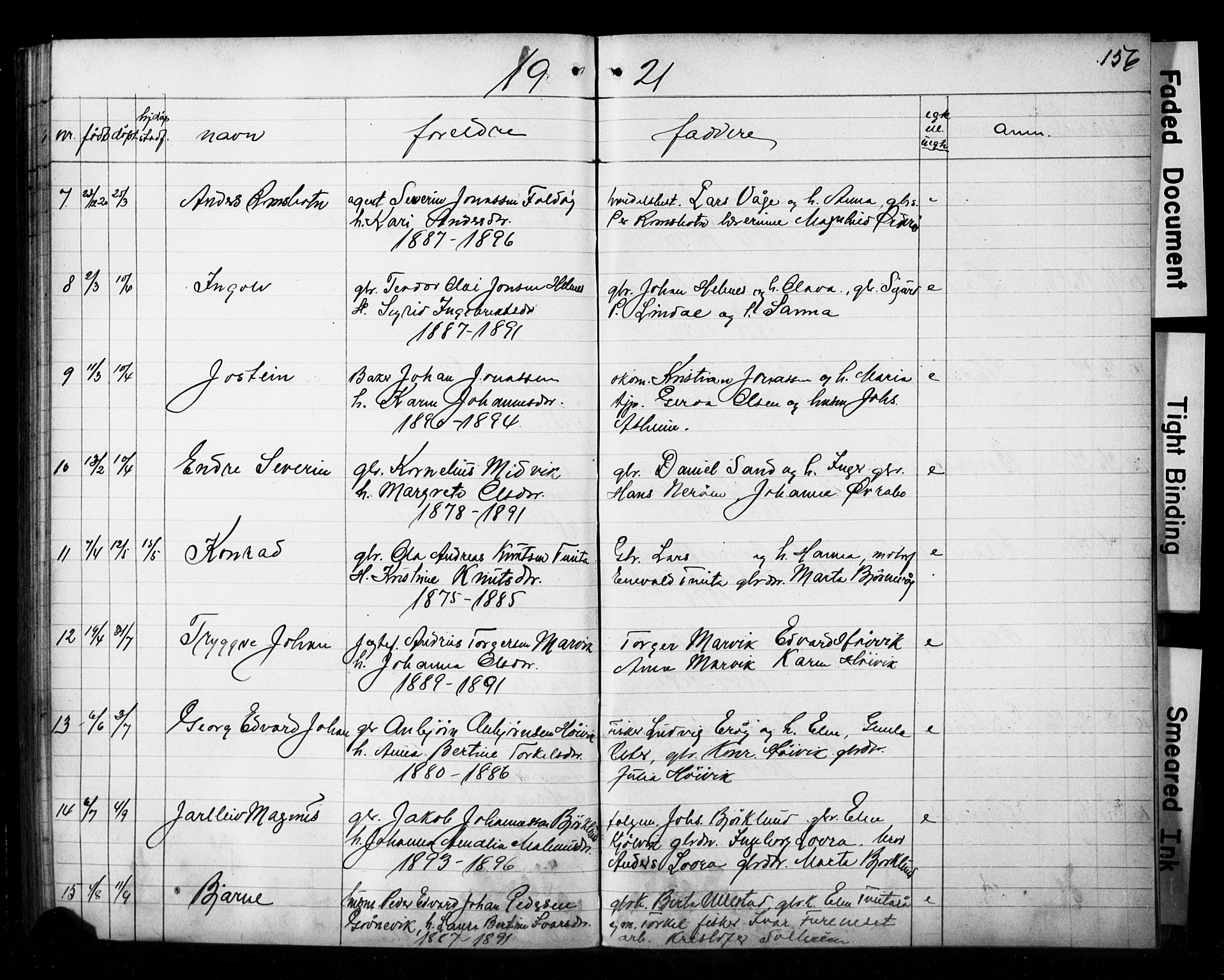 Jelsa sokneprestkontor, AV/SAST-A-101842/01/V: Parish register (copy) no. B 4, 1890-1928, p. 156