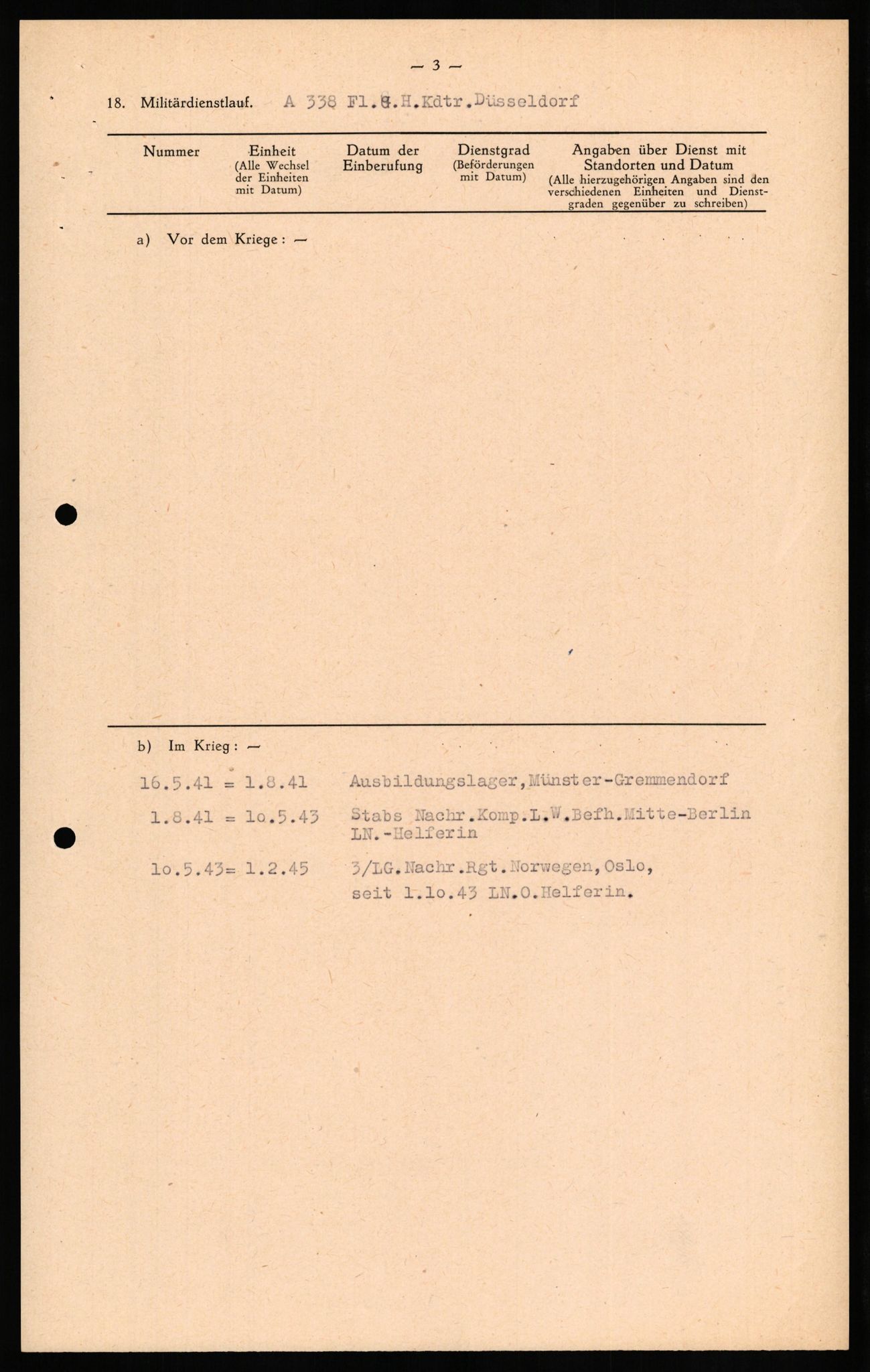 Forsvaret, Forsvarets overkommando II, AV/RA-RAFA-3915/D/Db/L0021: CI Questionaires. Tyske okkupasjonsstyrker i Norge. Tyskere., 1945-1946, p. 372