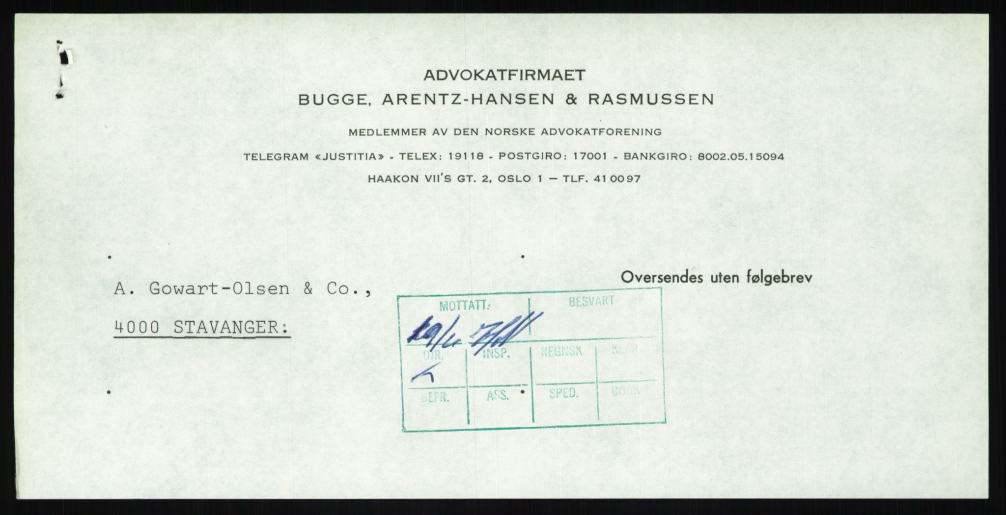 Pa 1503 - Stavanger Drilling AS, AV/SAST-A-101906/D/L0006: Korrespondanse og saksdokumenter, 1974-1984, p. 769