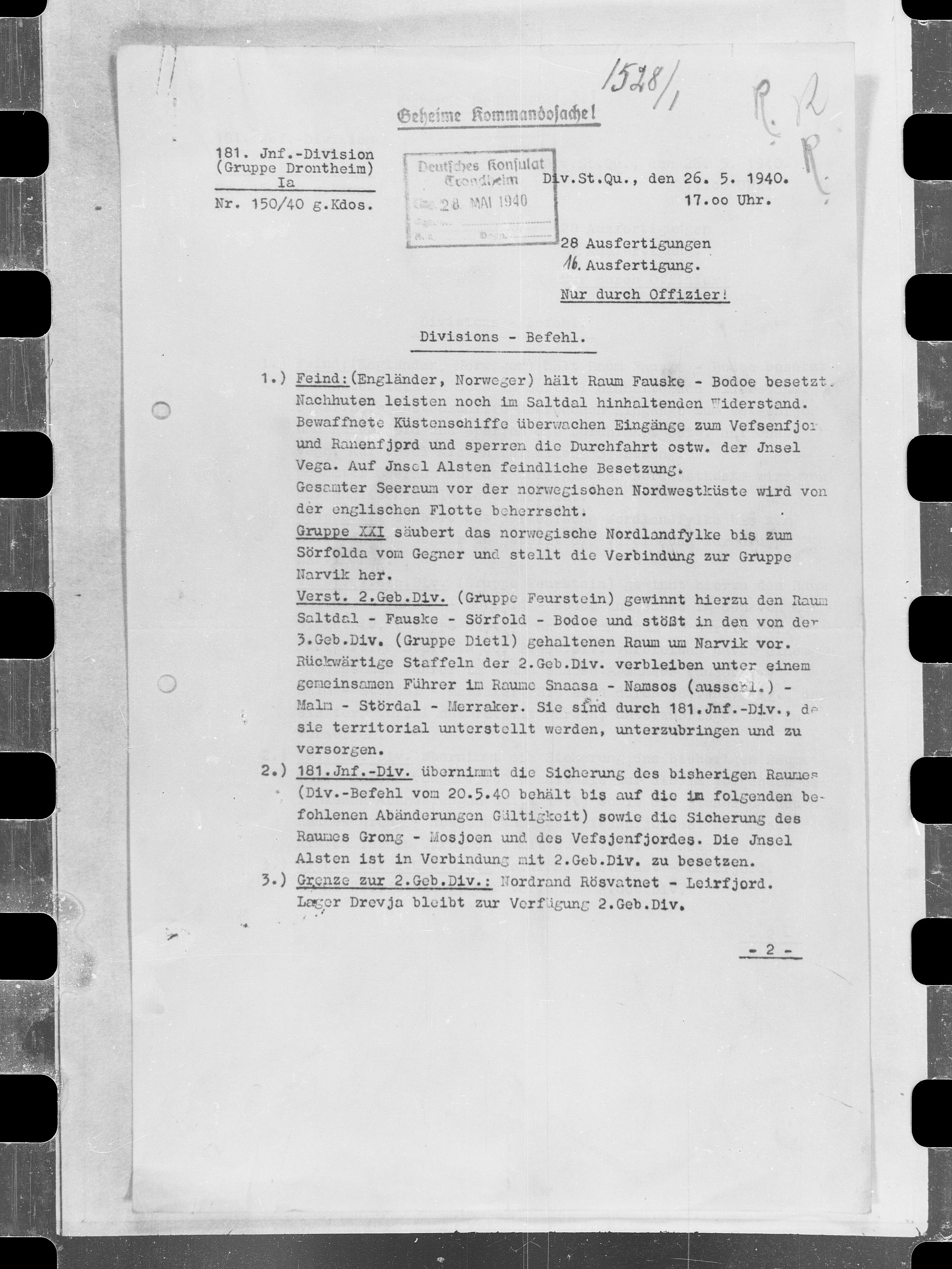 Documents Section, RA/RAFA-2200/V/L0070: Film med LMDC Serial Number., 1940-1945, p. 712