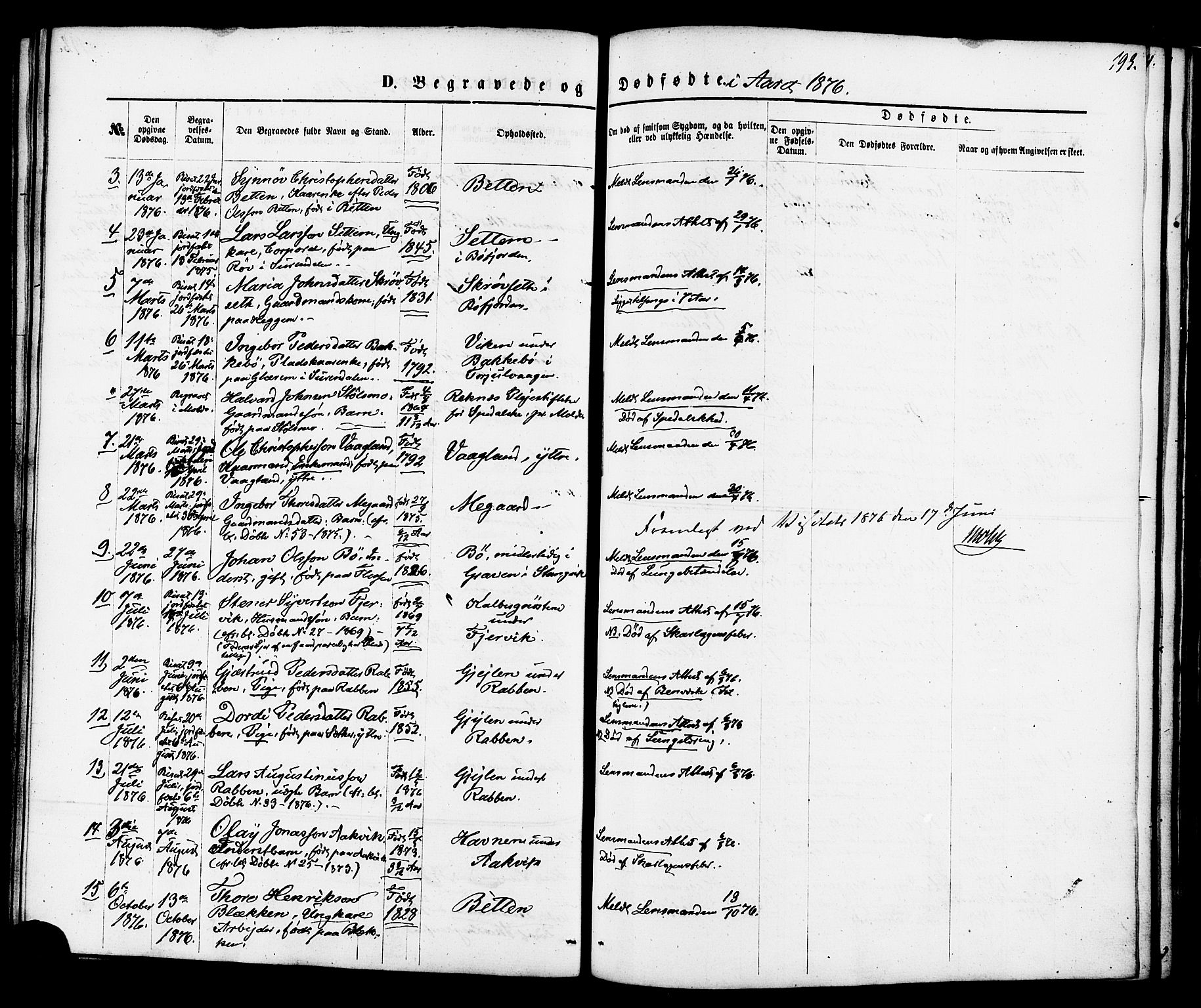 Ministerialprotokoller, klokkerbøker og fødselsregistre - Møre og Romsdal, SAT/A-1454/576/L0884: Parish register (official) no. 576A02, 1865-1879, p. 193