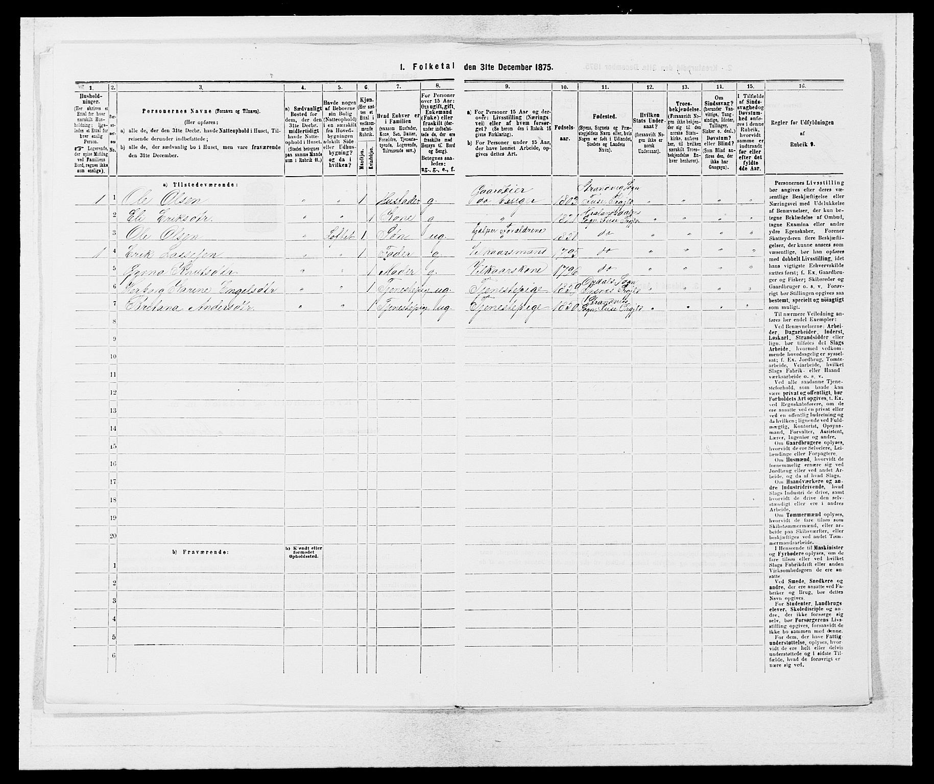 SAB, 1875 census for 1241P Fusa, 1875, p. 408